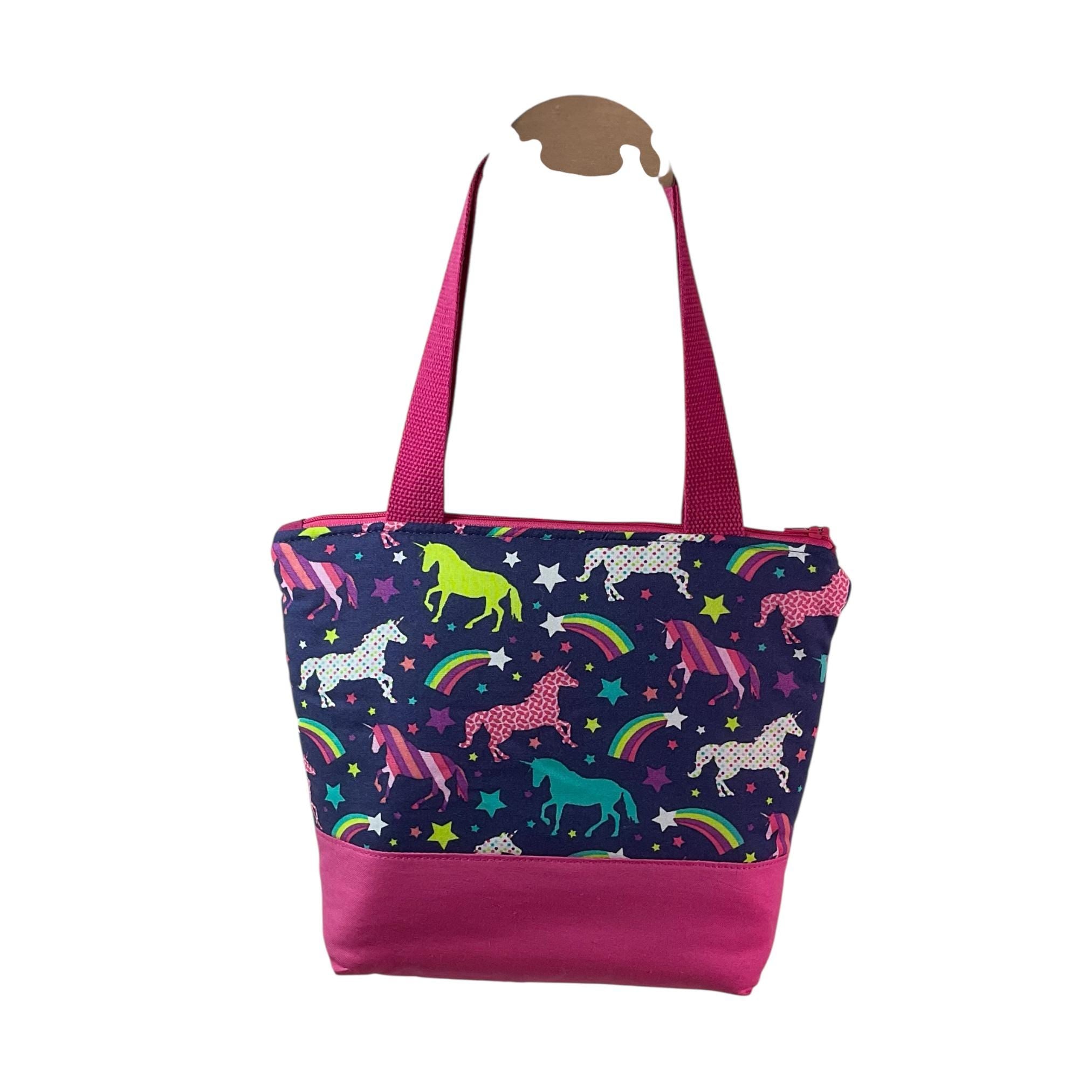 Unicorn Toiletry Bag: Children's Travel Wash Bag with Handles