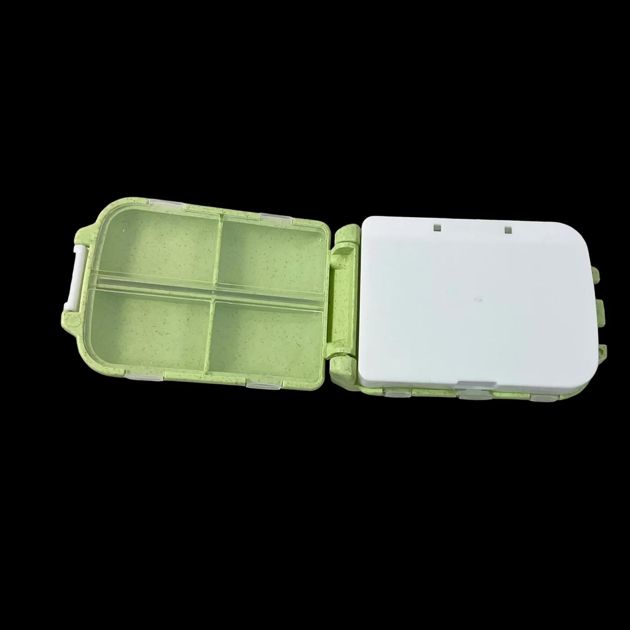 Knitting notions box, stitch marker rigid multi compartment organiser for  tools for knitting, crochet and sewing, small notions container