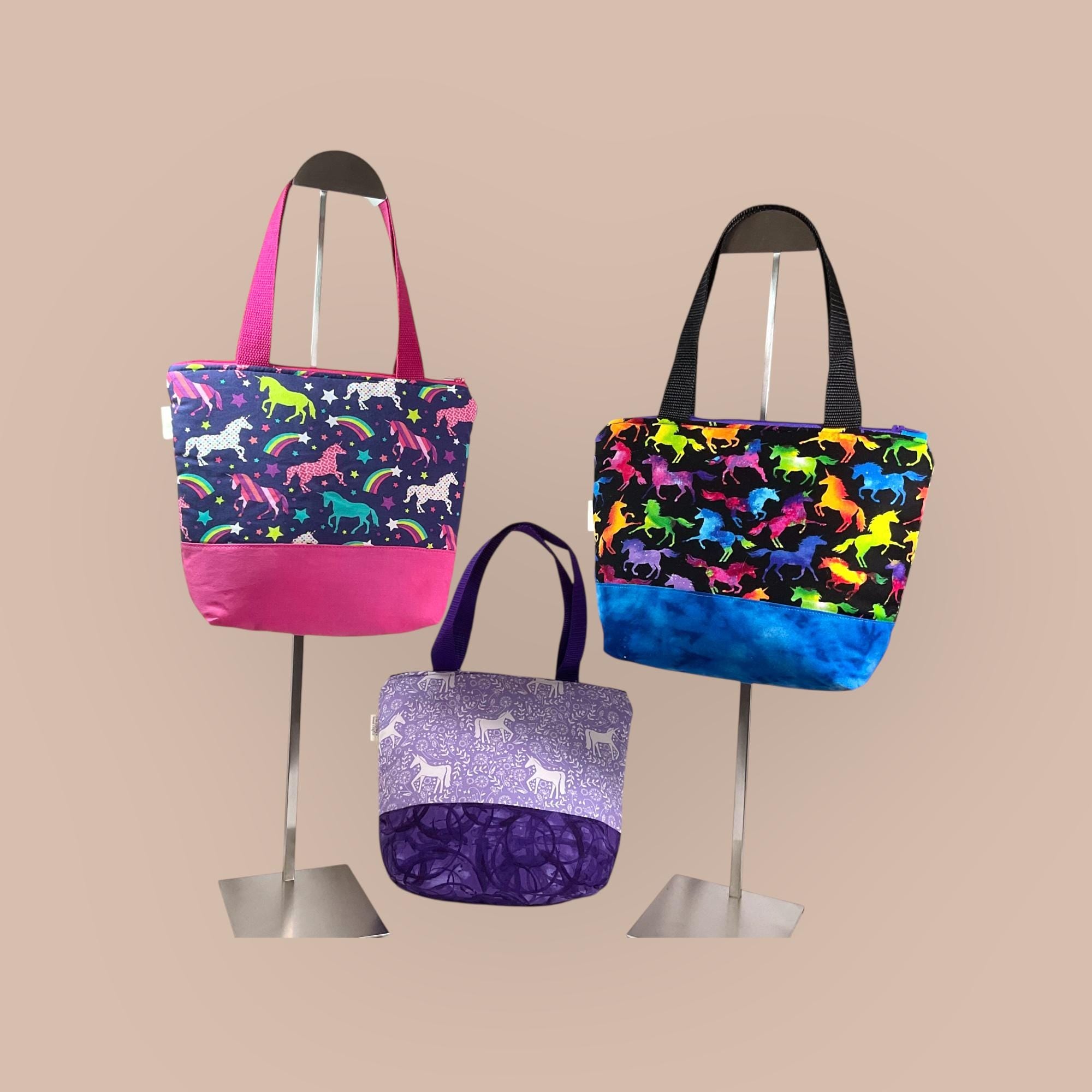 Unicorn Toiletry Bag: Children's Travel Wash Bag with Handles
