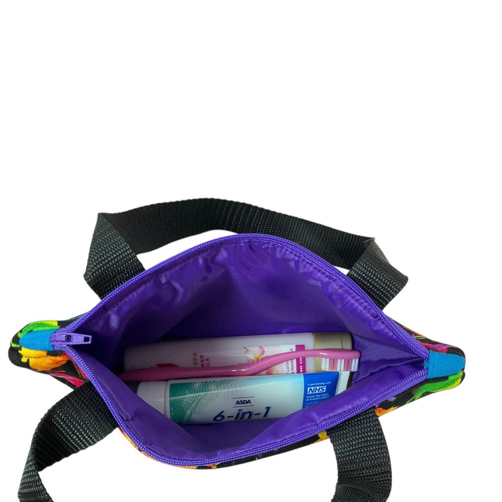 Unicorn Toiletry Bag: Children's Travel Wash Bag with Handles
