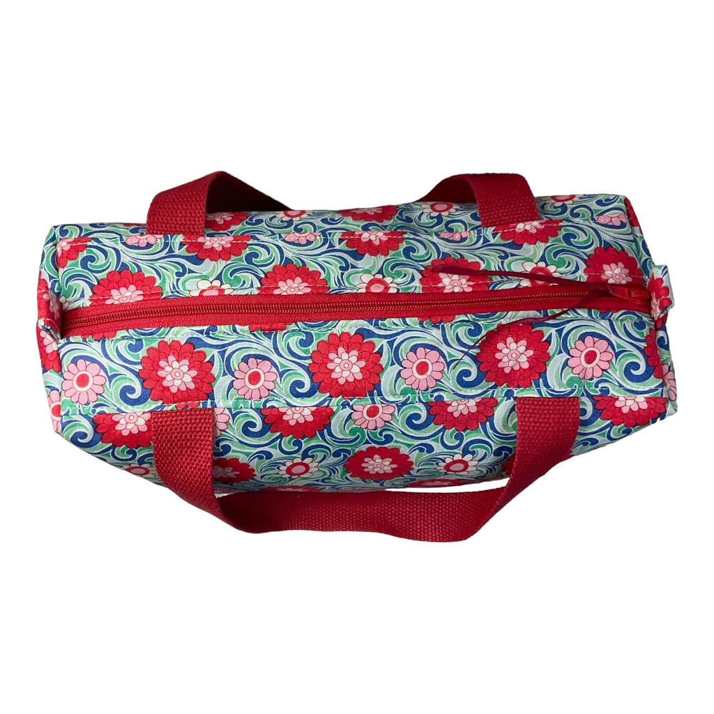 Liberty large toiletries bag with handles and zip pocket, floral Waterproof lined wash pouch, Cosmetics bag, ladies  gift, womens sponge bag