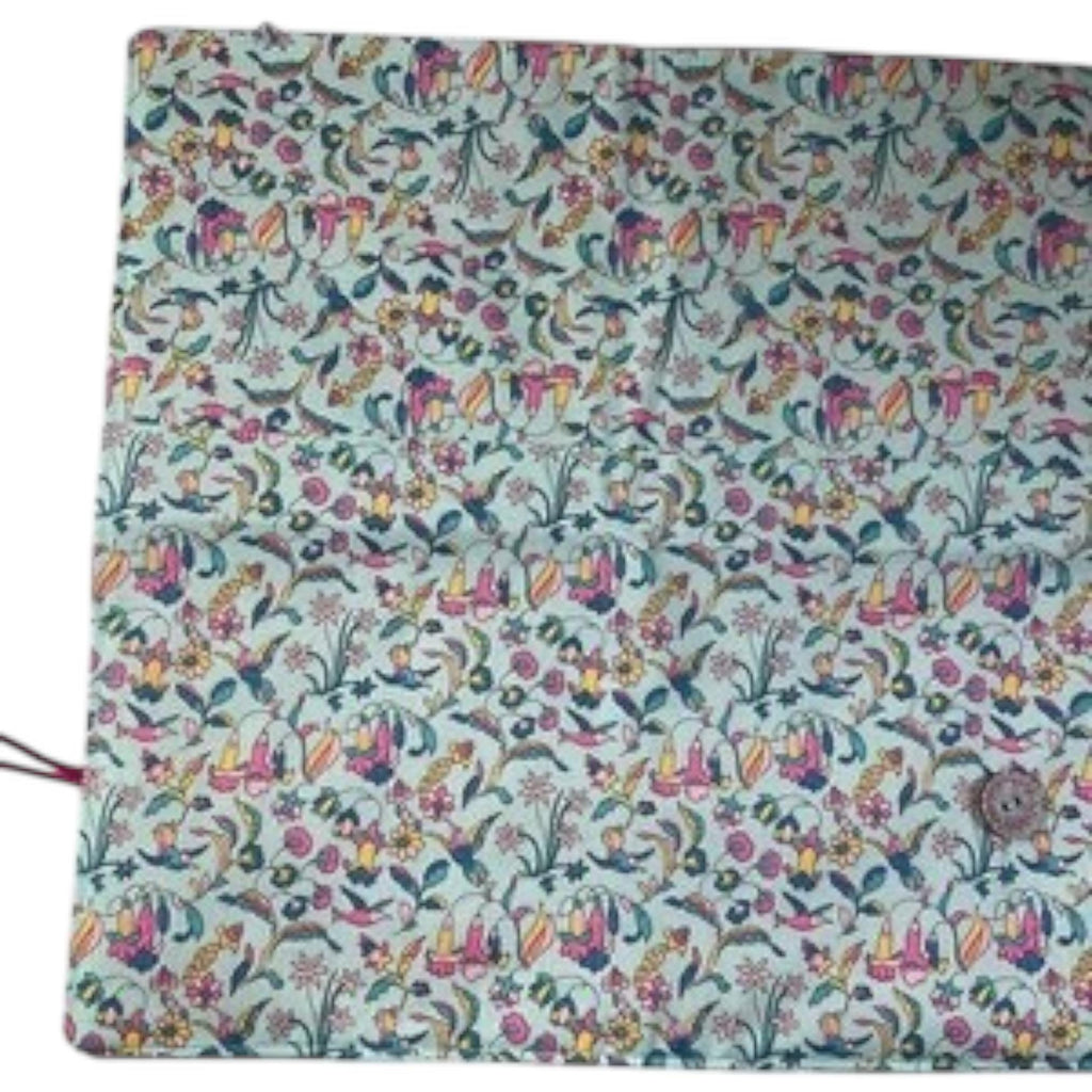 Interchangeable knitting needle case with Liberty fabric , floral bird addi case, chiagoo wallet, knit pro organiser pouch, hiya hiya case,