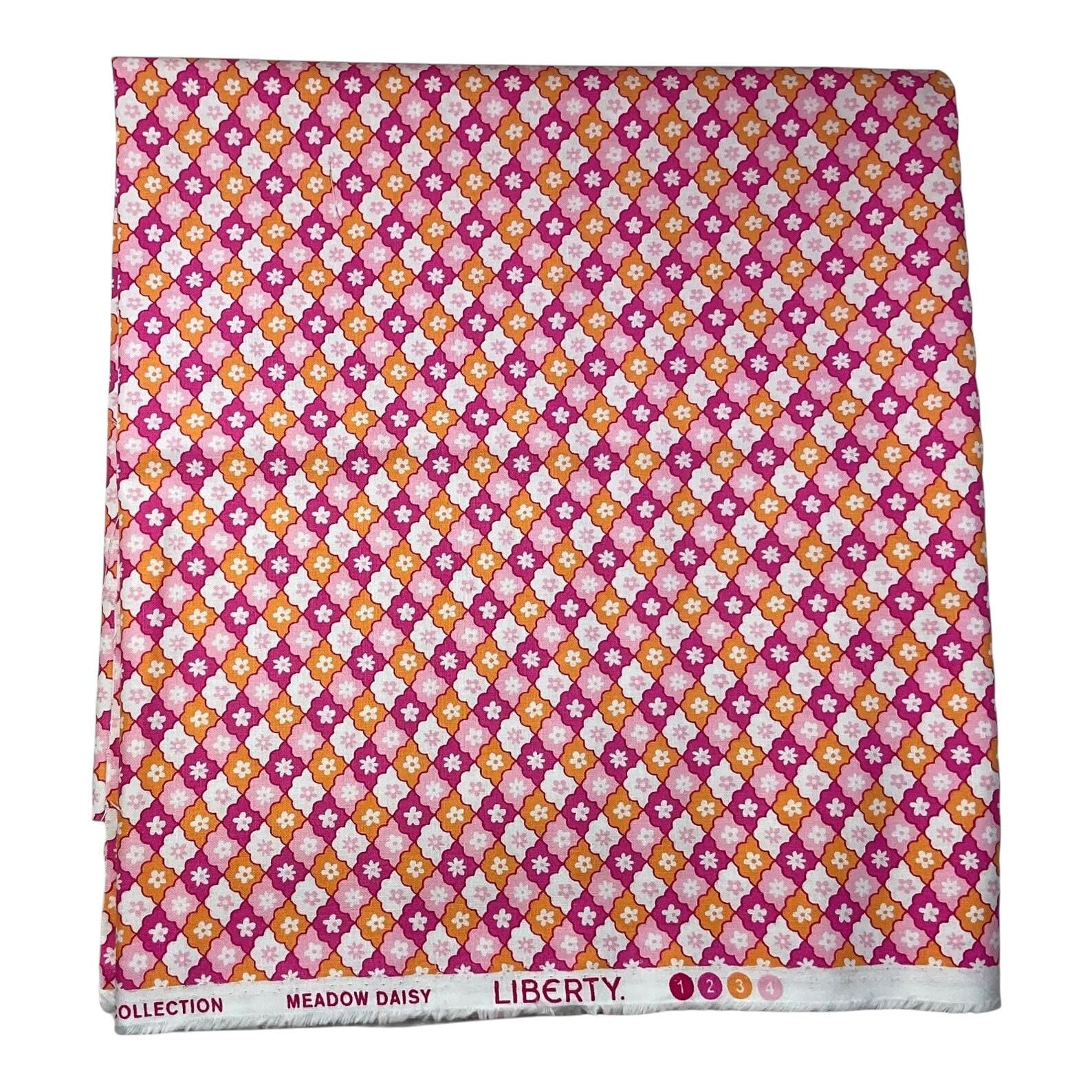 Liberty floral print Straight knitting needle case, needle roll, ribbon tie storage, knitting accessories, knitters gift,needle organiser