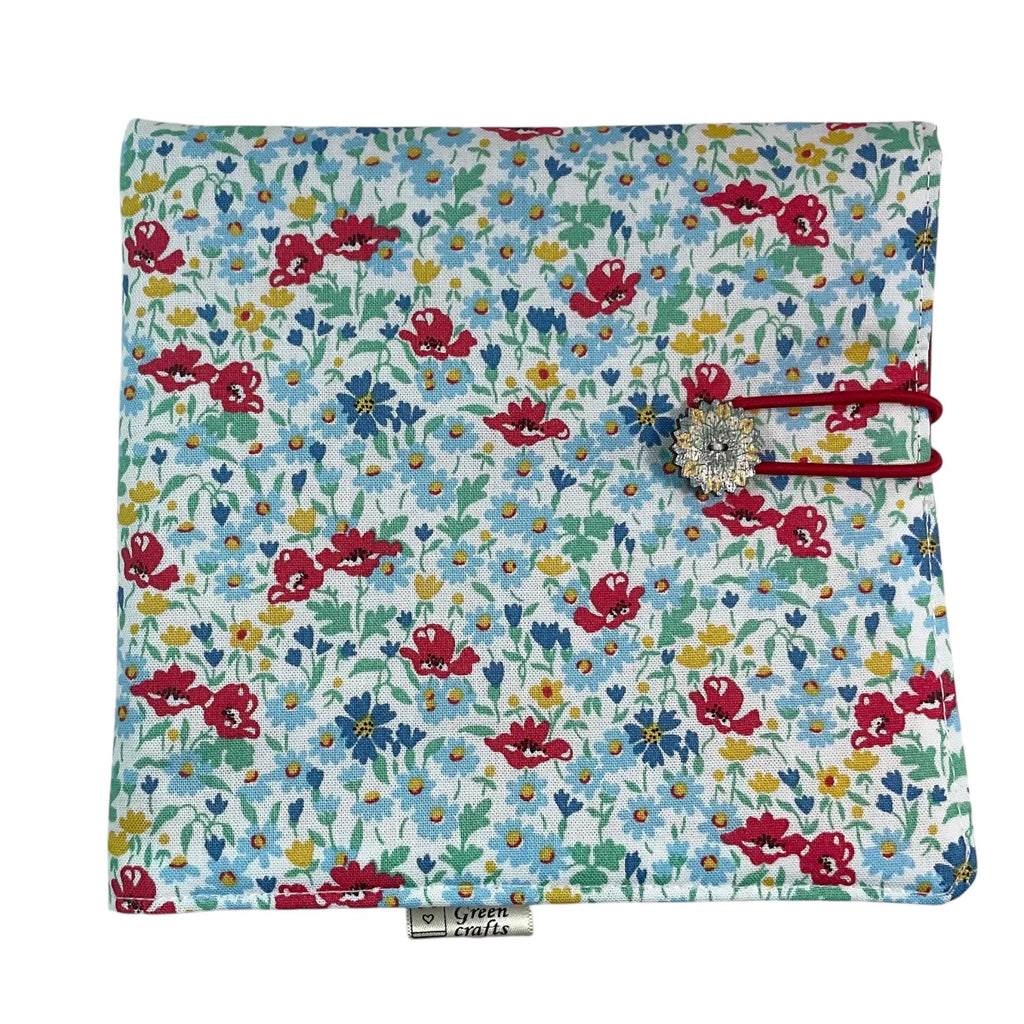 Interchangeable knitting needle case with Liberty fabric , floral addi case, chiagoo wallet, knit pro organiser pouch, hiya hiya case,