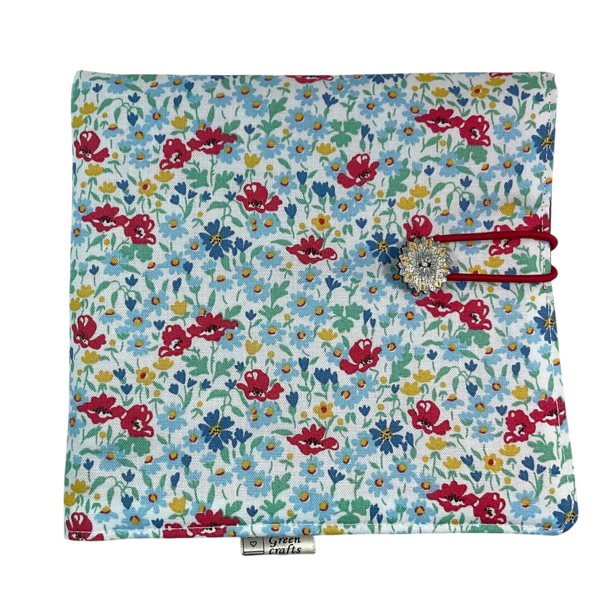 Interchangeable knitting needle case with Liberty fabric , floral addi case, chiagoo wallet, knit pro organiser pouch, hiya hiya case,