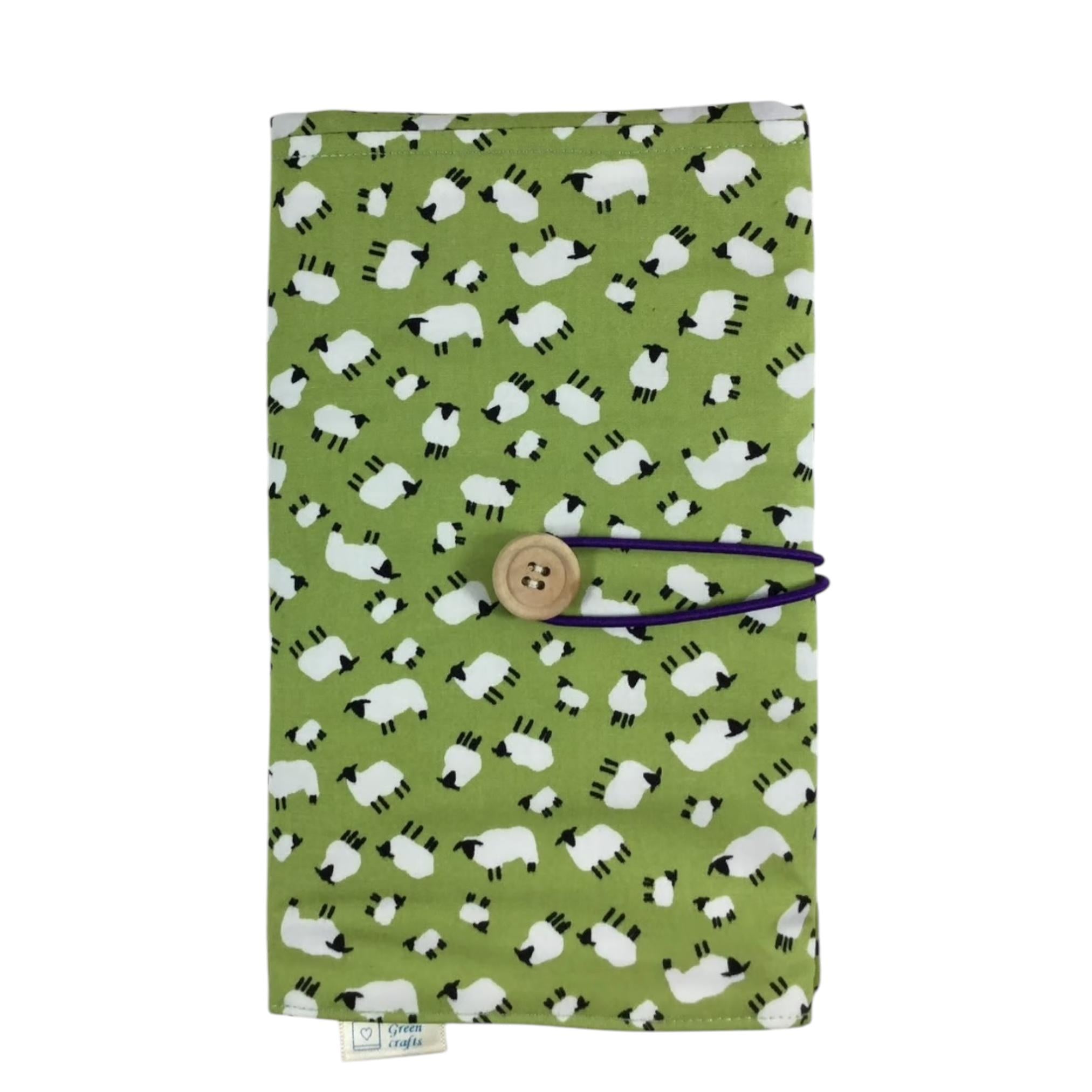 Circular needle case, sheep needle pouch, fixed circular wallet, sock needles, knitting needle roll, knitters gift, folding needle holder,