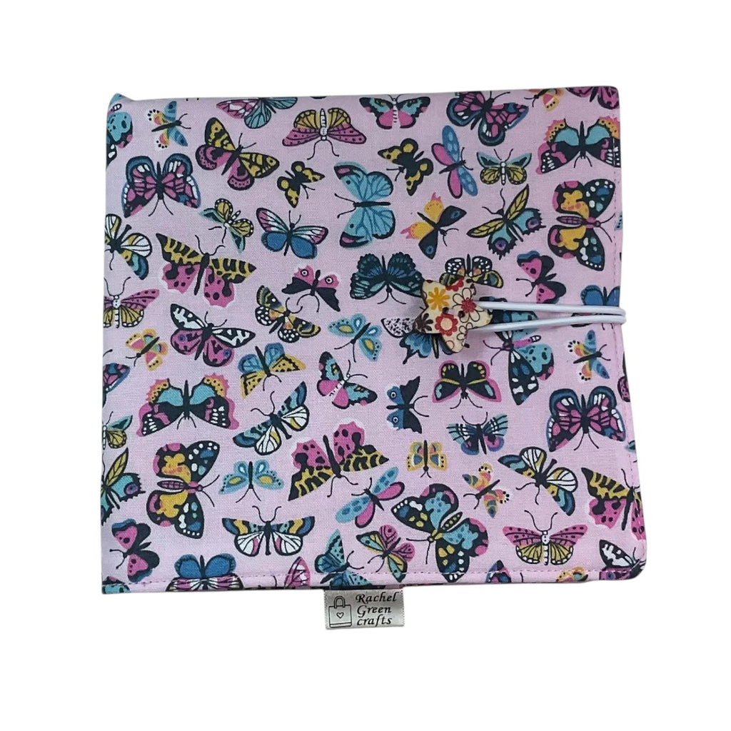 Interchangeable knitting needle case with Liberty fabric , butterfly addi case, chiagoo wallet, knit pro organiser pouch, hiya hiya case,