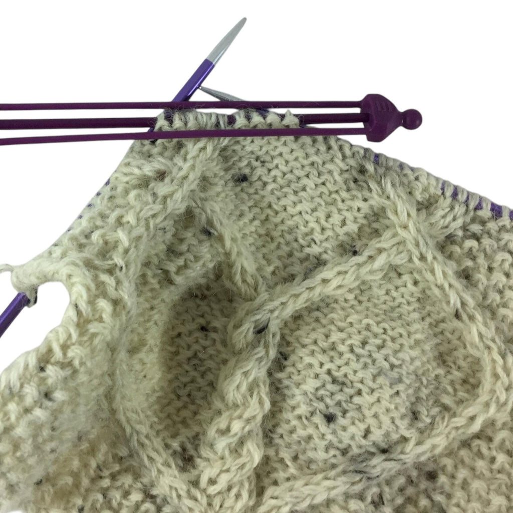 Knitting stitch holders , double ended stitch holders, knitters notions, open either end