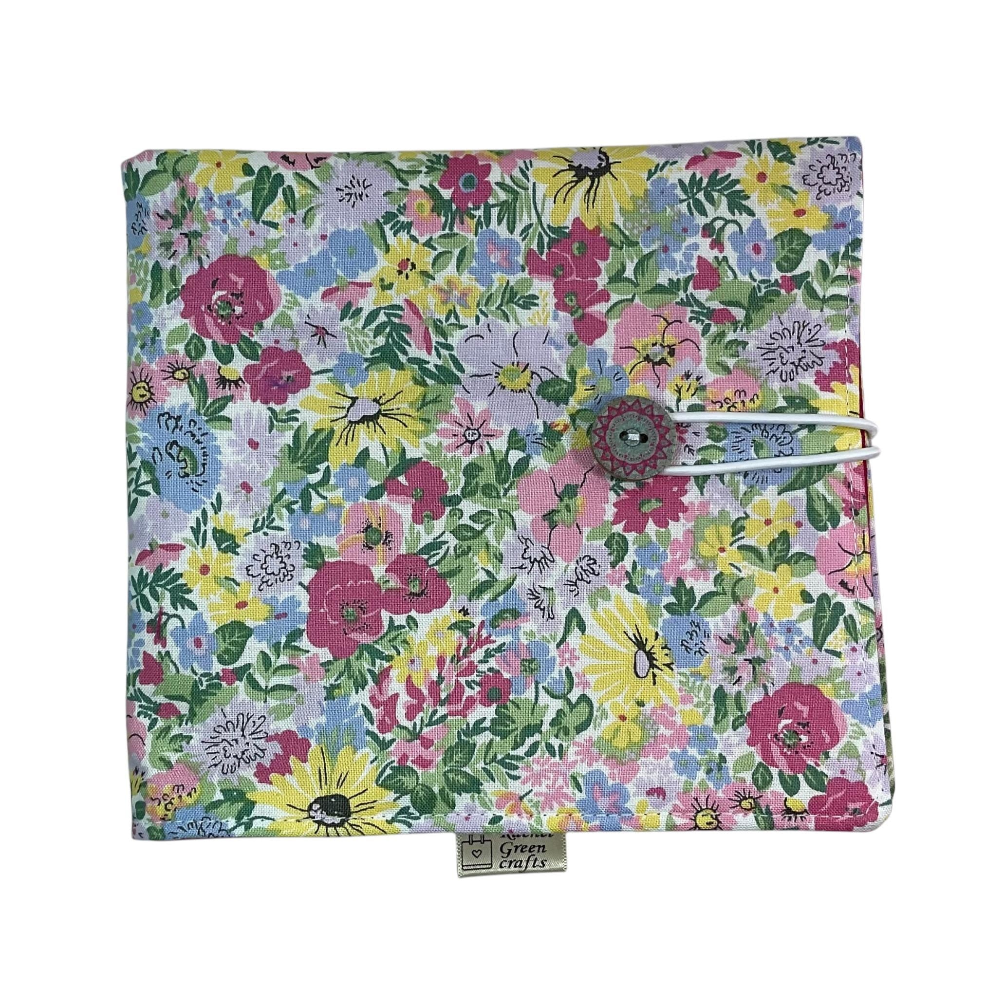 Interchangeable knitting needle case with Liberty fabric , floral addi case, chiagoo wallet, knit pro organiser pouch, hiya hiya case,