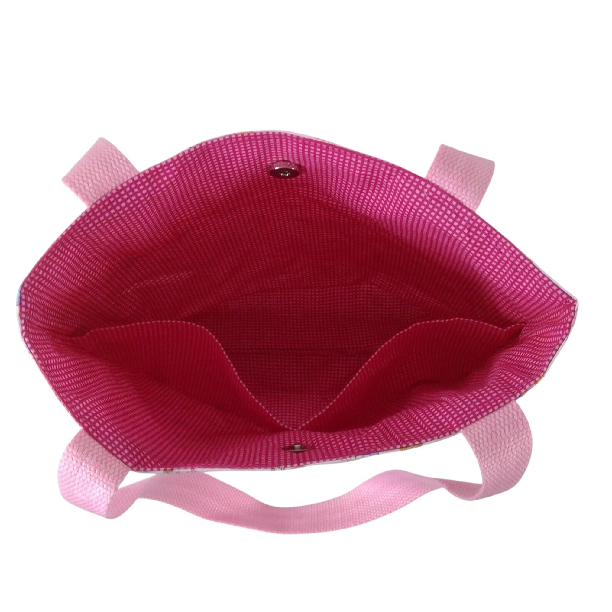 Girls Ballerina Tote Bag: Princess, Fireman Cotton Shoulder Bag