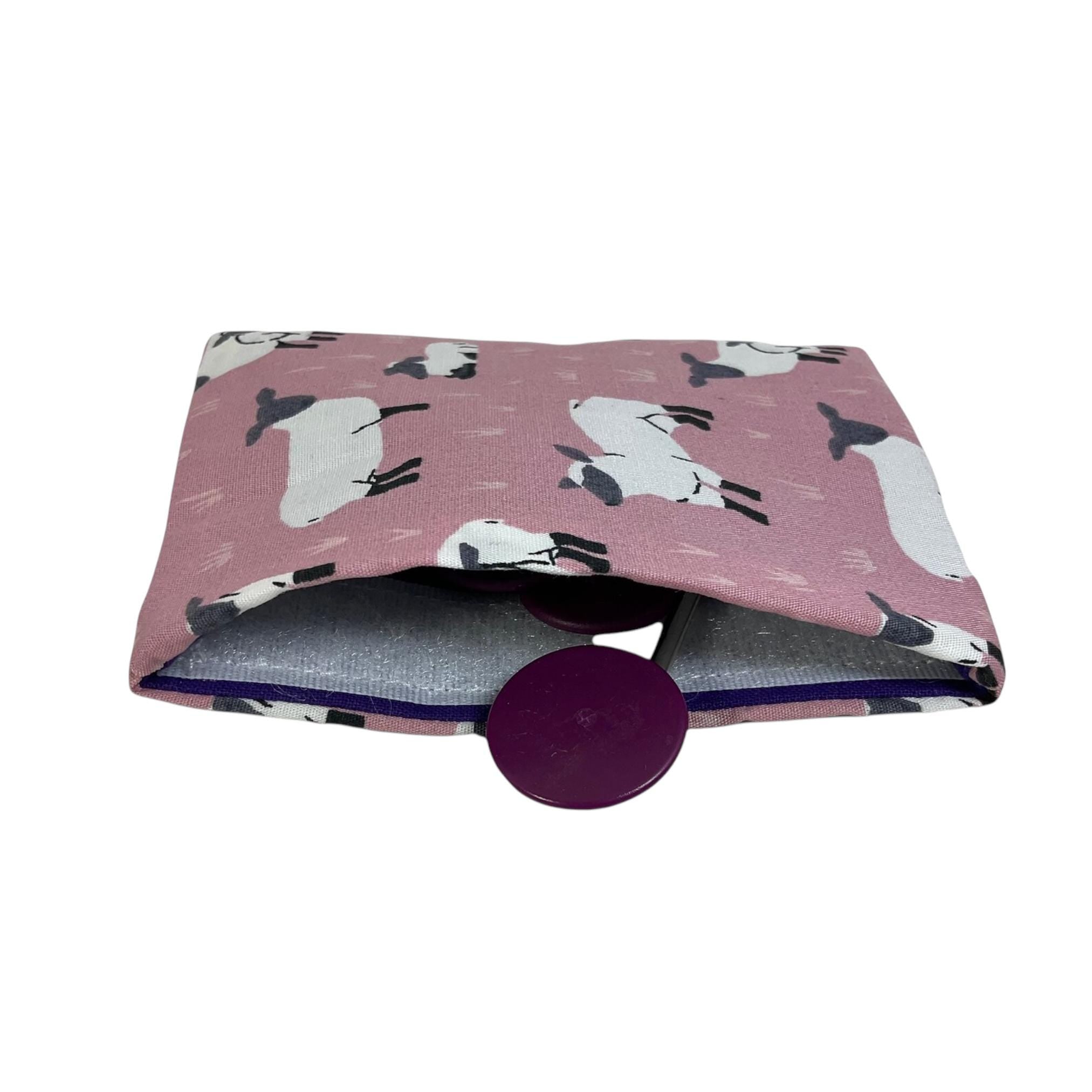 Interchangeable needle case with sheep ,interchangeable organiser, addi needle case, chiagoo wallet, knit pro pouch, hiya hiya case,