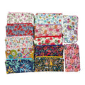 Liberty fabric floral zip case, small makeup pouch, pencil case, phone case, notions holder, handbag sunglasses holder, privacy pouch