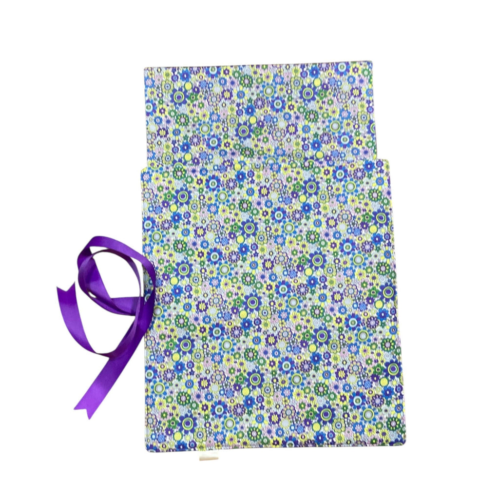 Liberty floral print Straight knitting needle case, needle roll, ribbon tie storage, knitting accessories, knitters gift,needle organiser