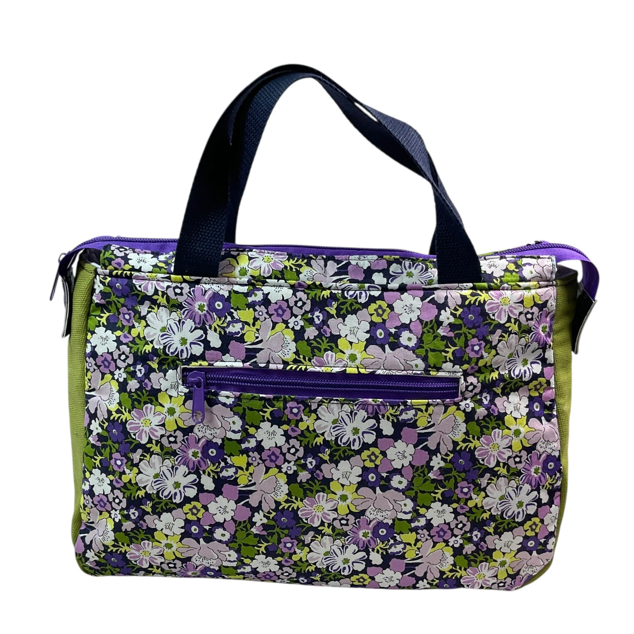 Liberty Print Toiletry Bag: Floral Waterproof lined Wash Pouch, Handmade
