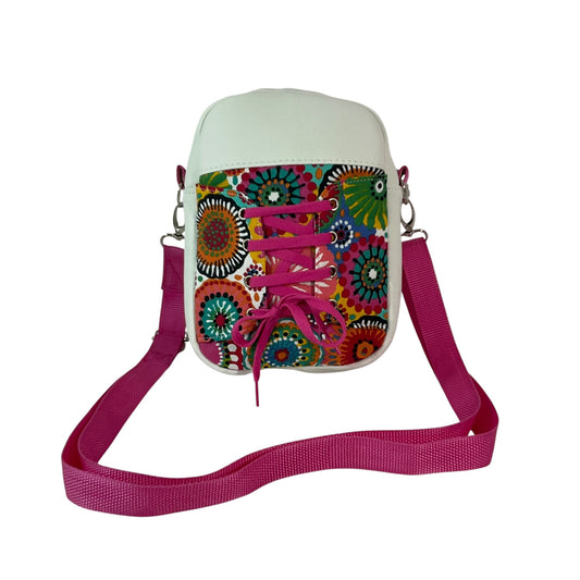 Handmade trainer Lace Crossbody Bag