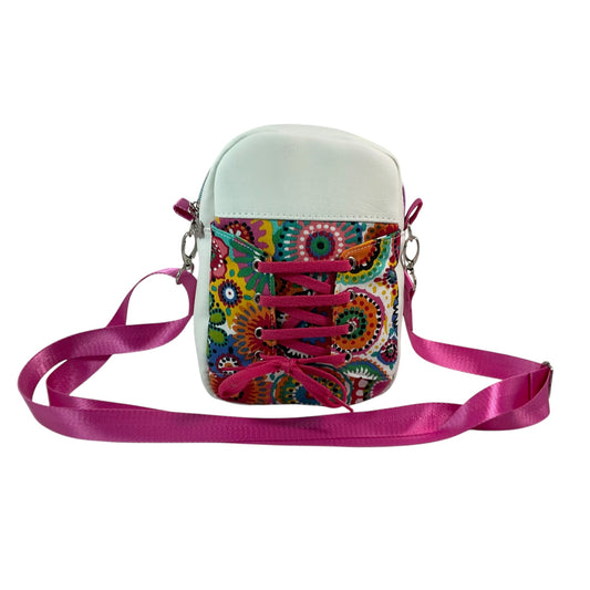 Handmade trainer Lace Crossbody Bag