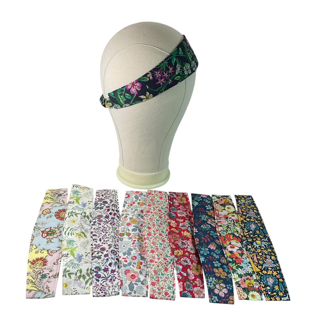 Ladies Liberty fabric elasticated hairband adult headband