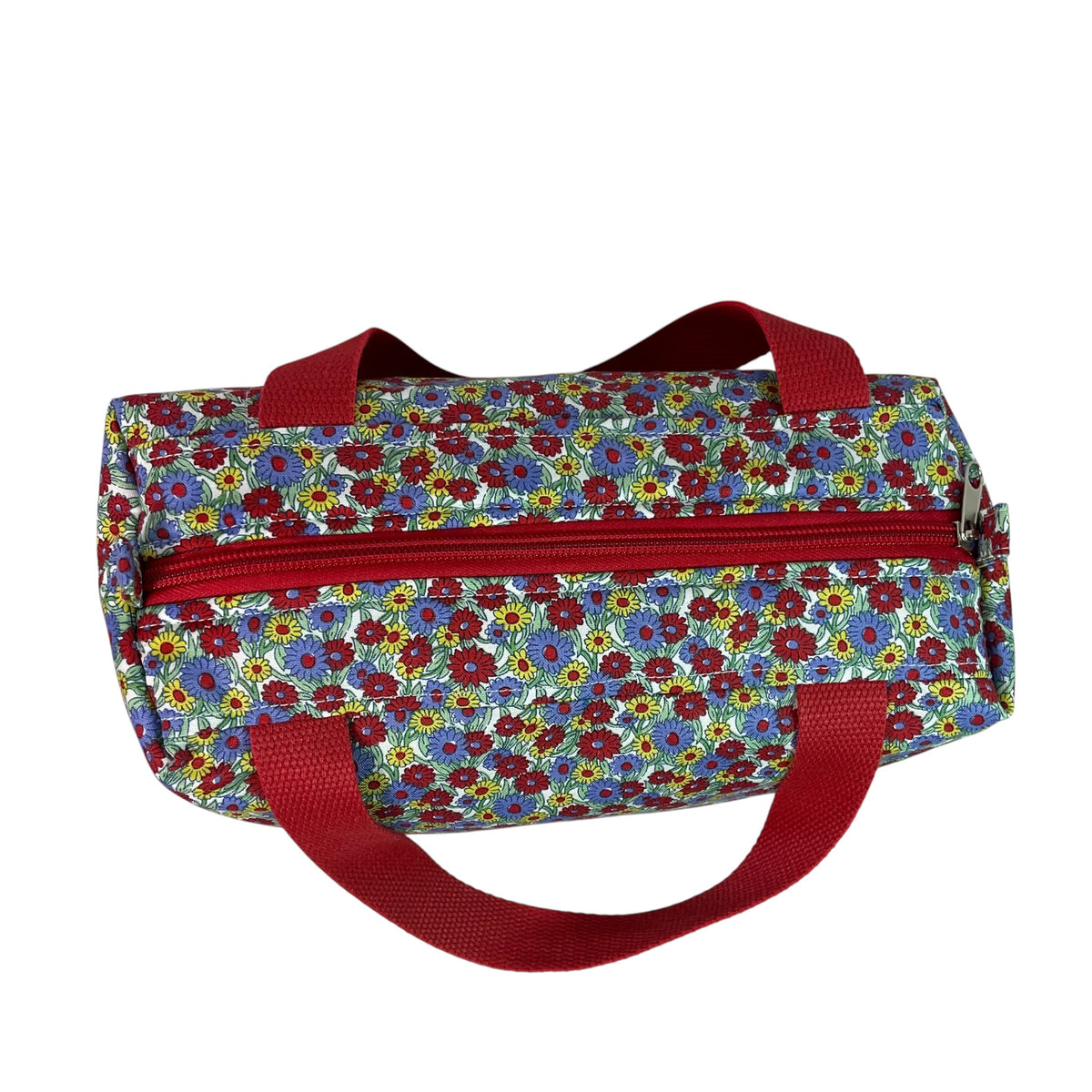 Liberty large toiletries bag with daisy floral print,  handles and zip pocket