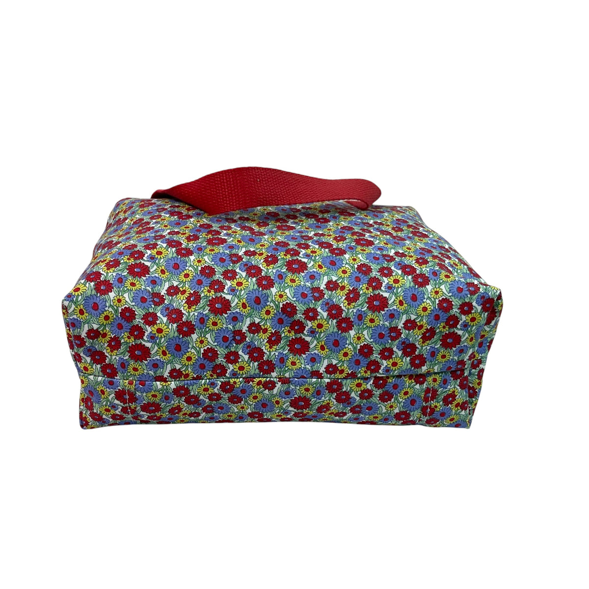 Liberty large toiletries bag with daisy floral print,  handles and zip pocket