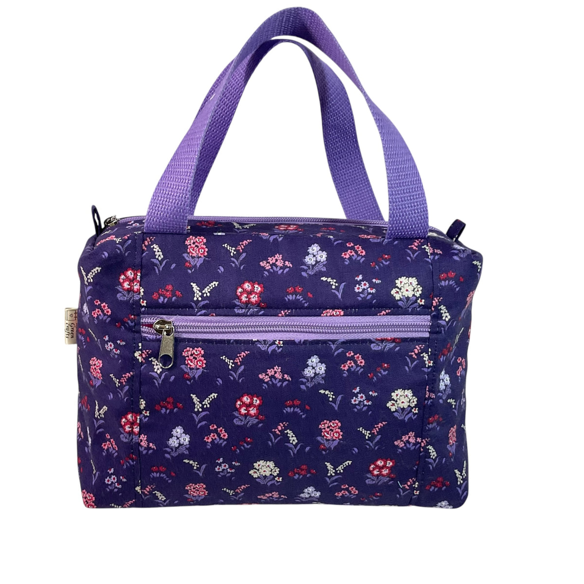 Liberty fabric large toiletries bag with handles and zip pocket (Copy)