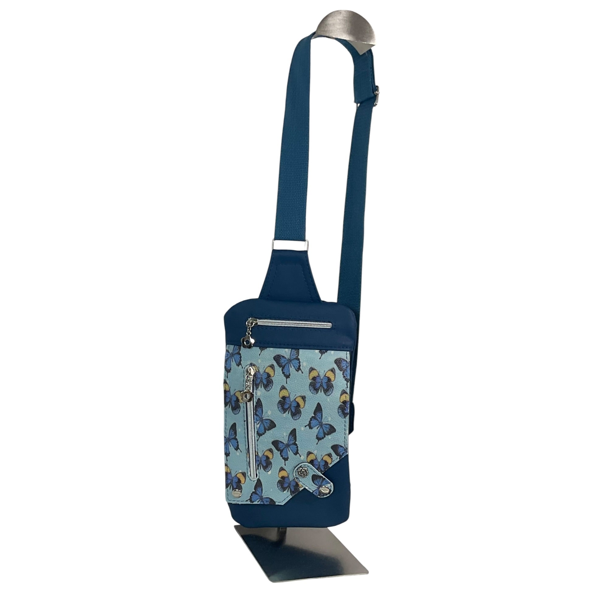 Handmade Leather butterfly sling Bag for Women