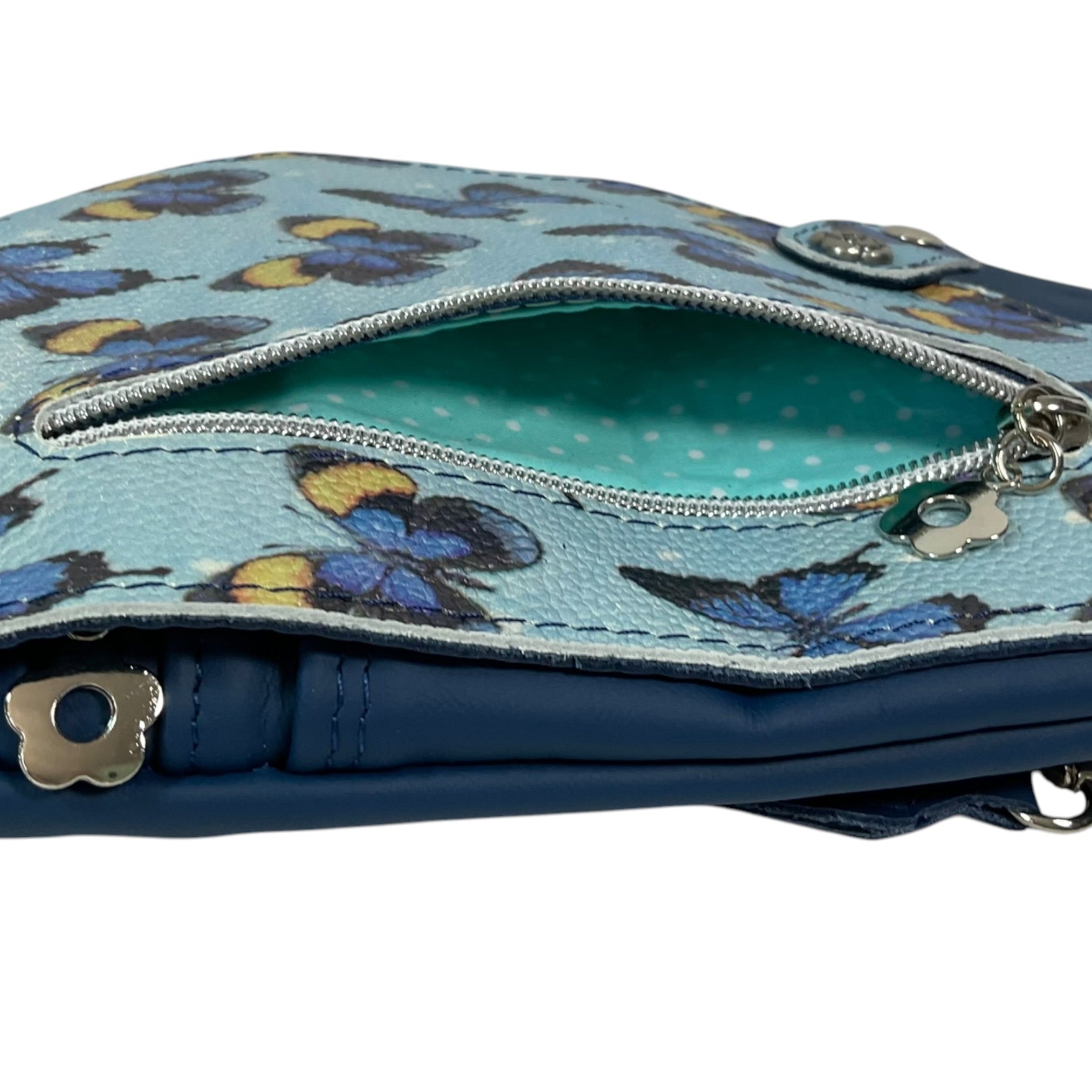 Handmade Leather butterfly sling Bag for Women
