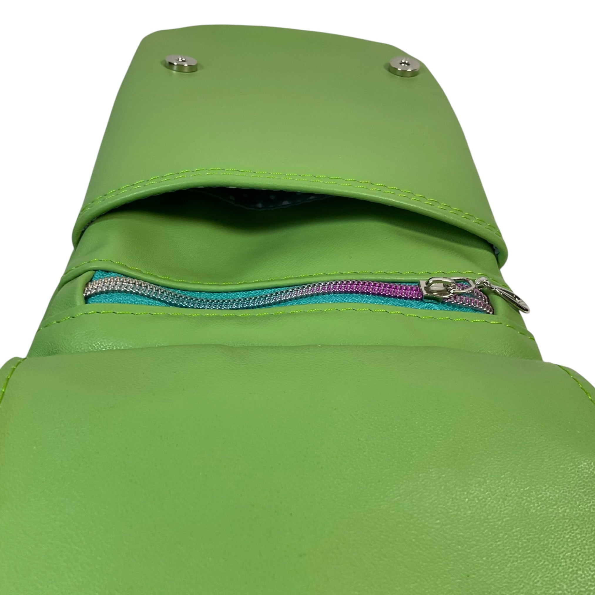 Handmade Leather rainbow sling Bag for Women