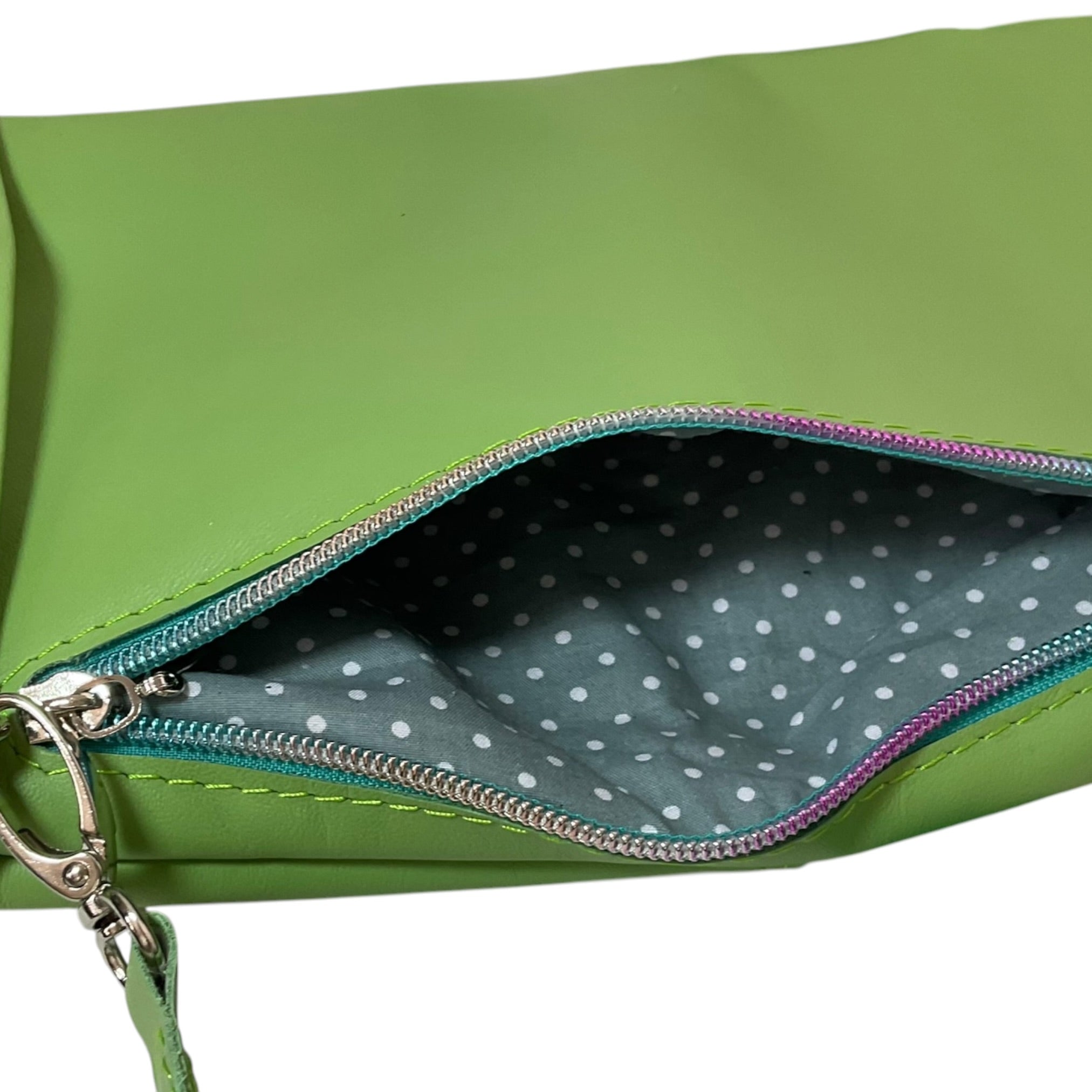 Handmade Leather rainbow sling Bag for Women