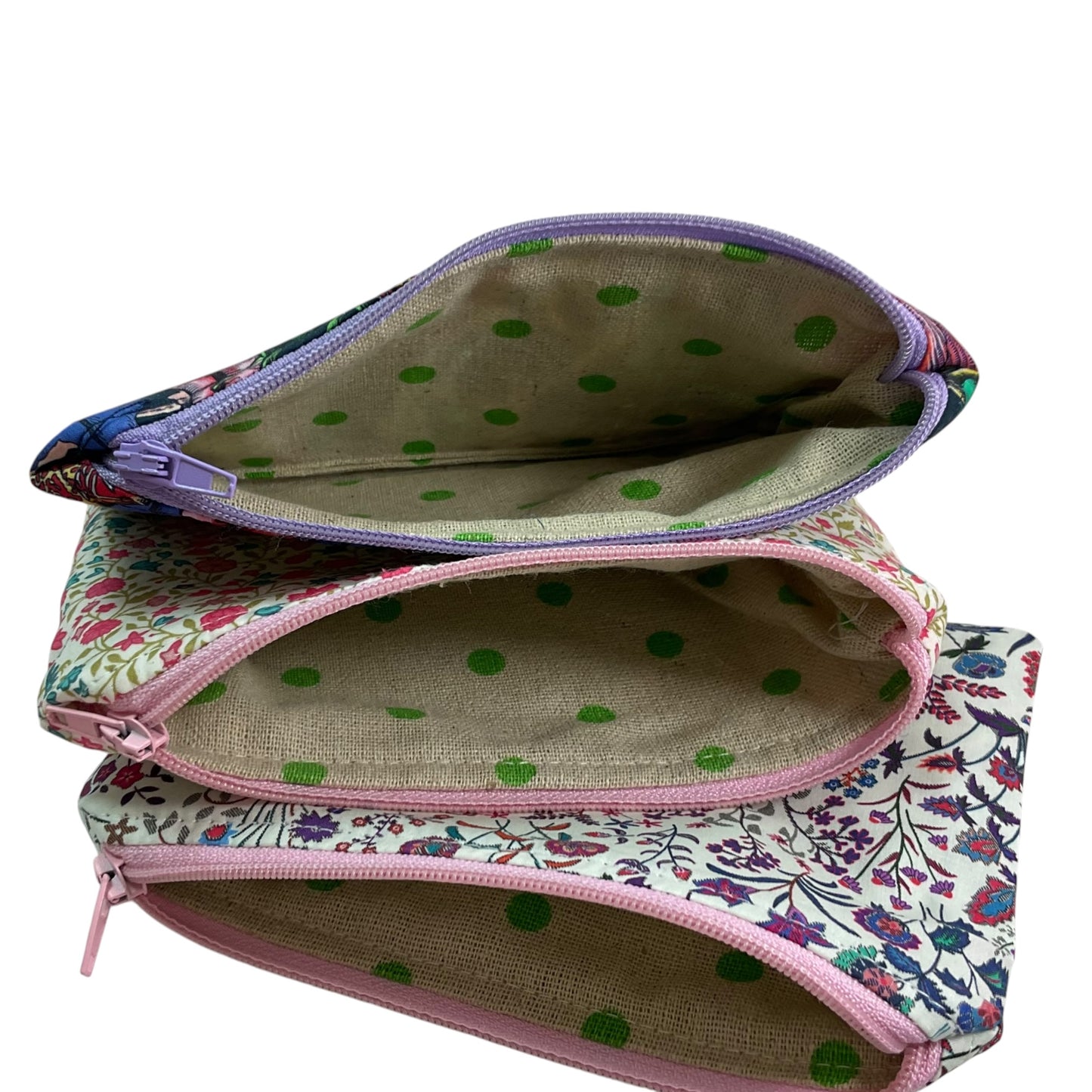 Notions kit for Knitters and crochet in liberty fabric