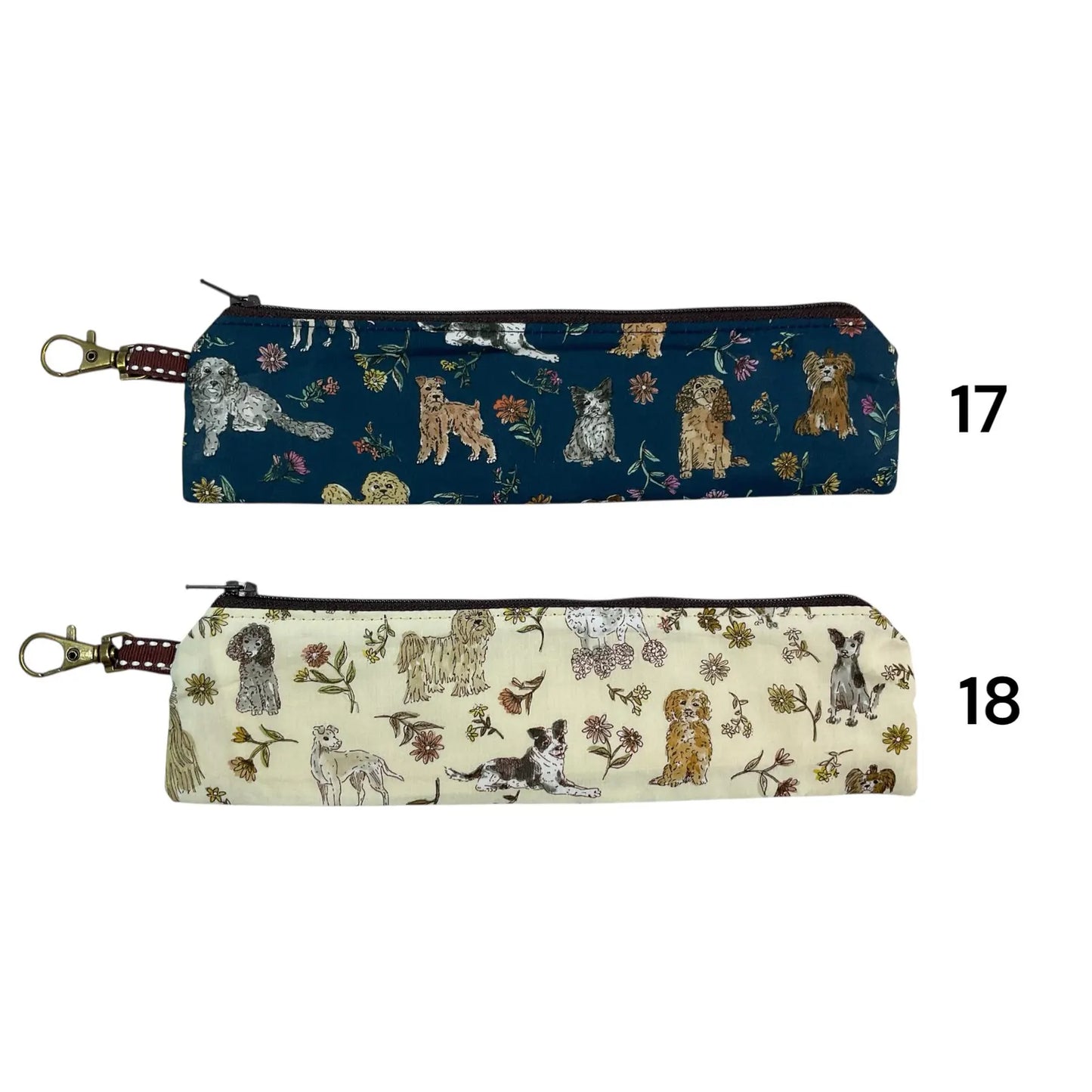Liberty fabric slim pencil case