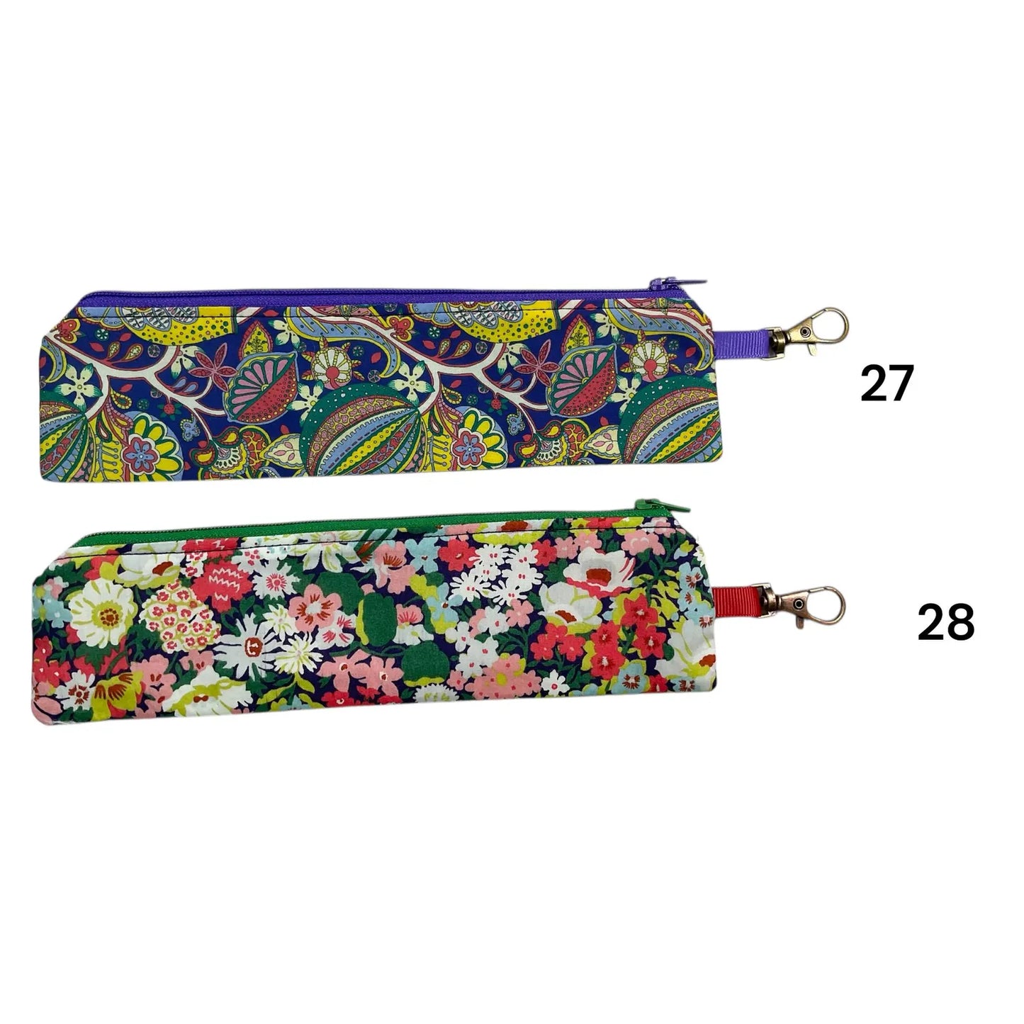 Liberty fabric slim pencil case