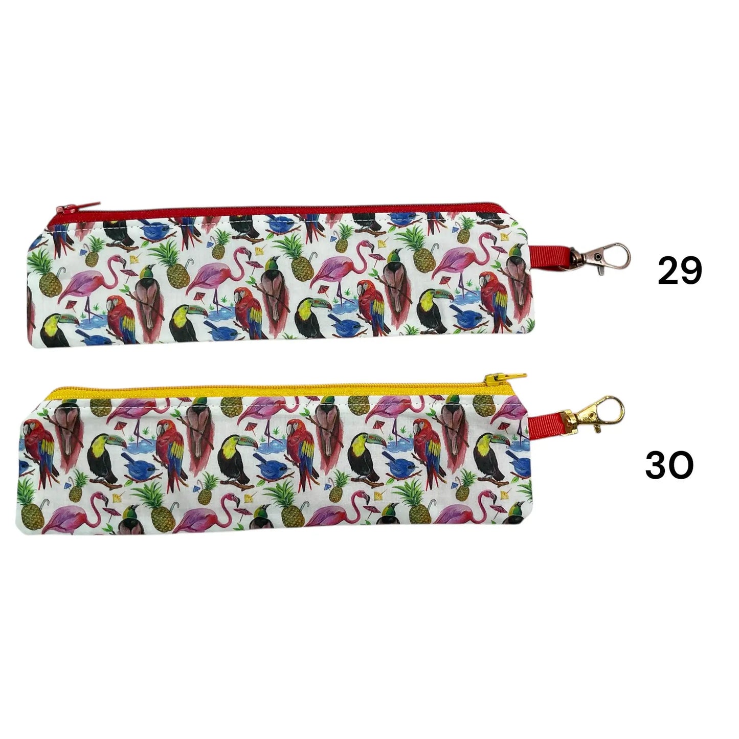 Liberty fabric slim pencil case