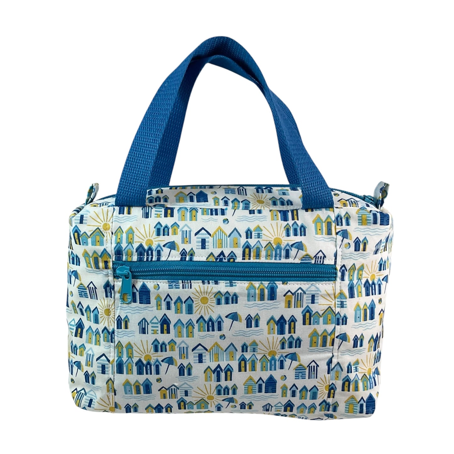 Liberty large boxy toiletries bag with handles and zip pocket