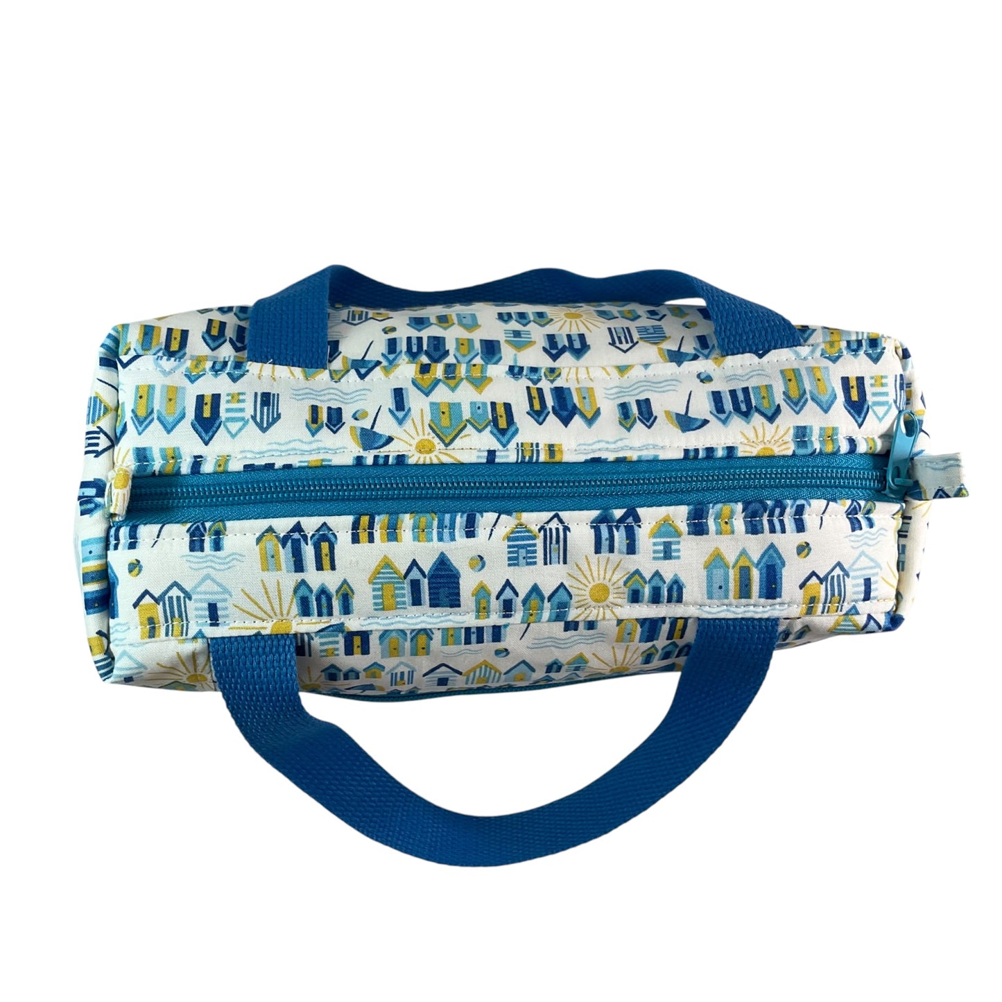 Liberty large boxy toiletries bag with handles and zip pocket