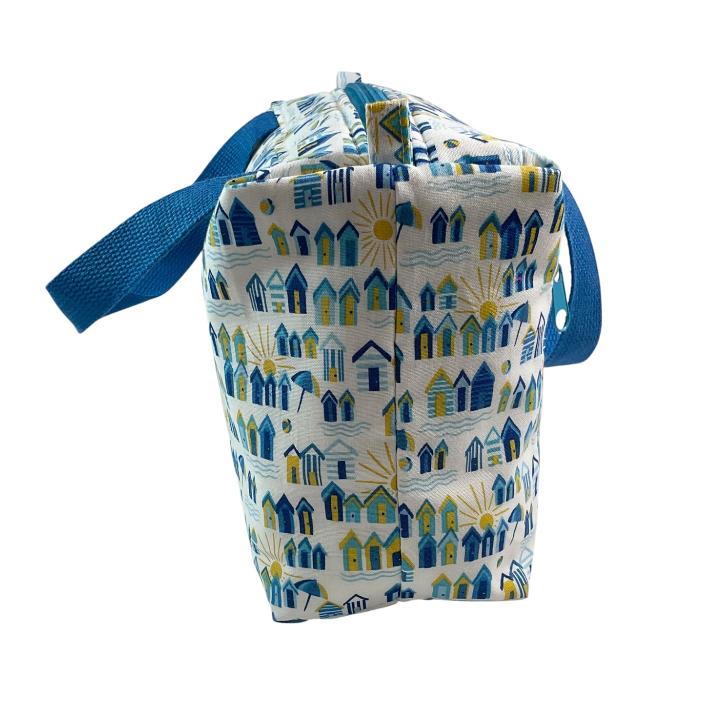 Liberty large boxy toiletries bag with handles and zip pocket