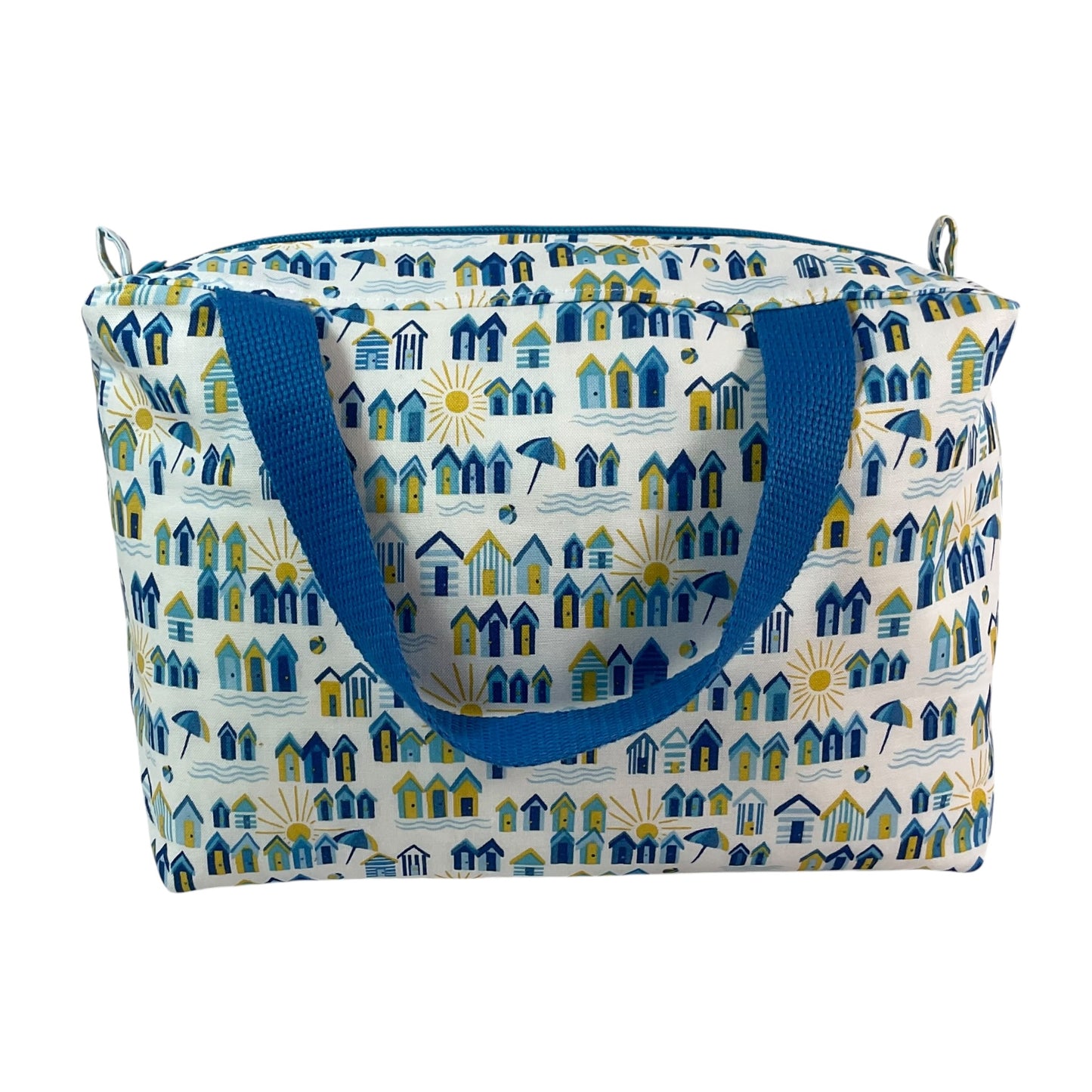 Liberty large boxy toiletries bag with handles and zip pocket