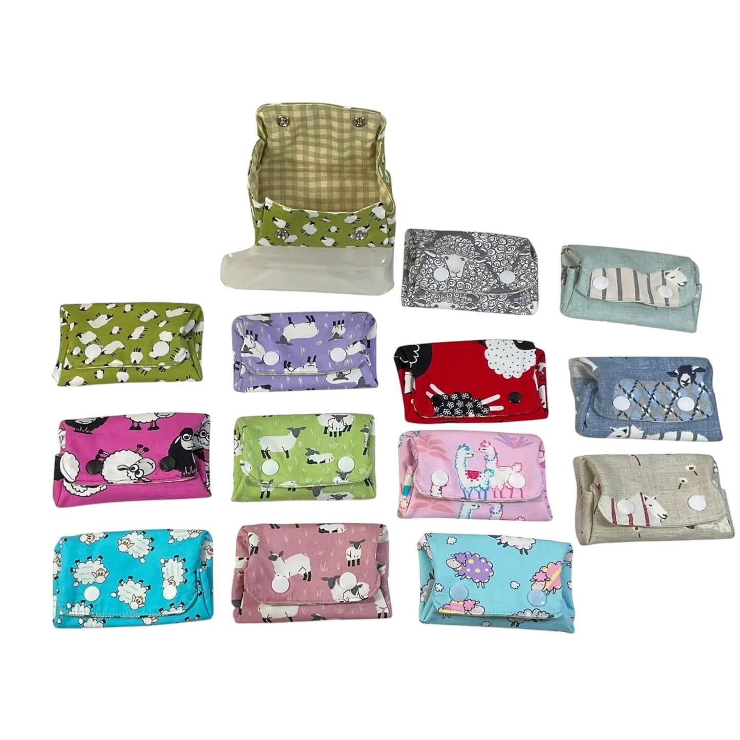 Sheep fold up Coin Purse