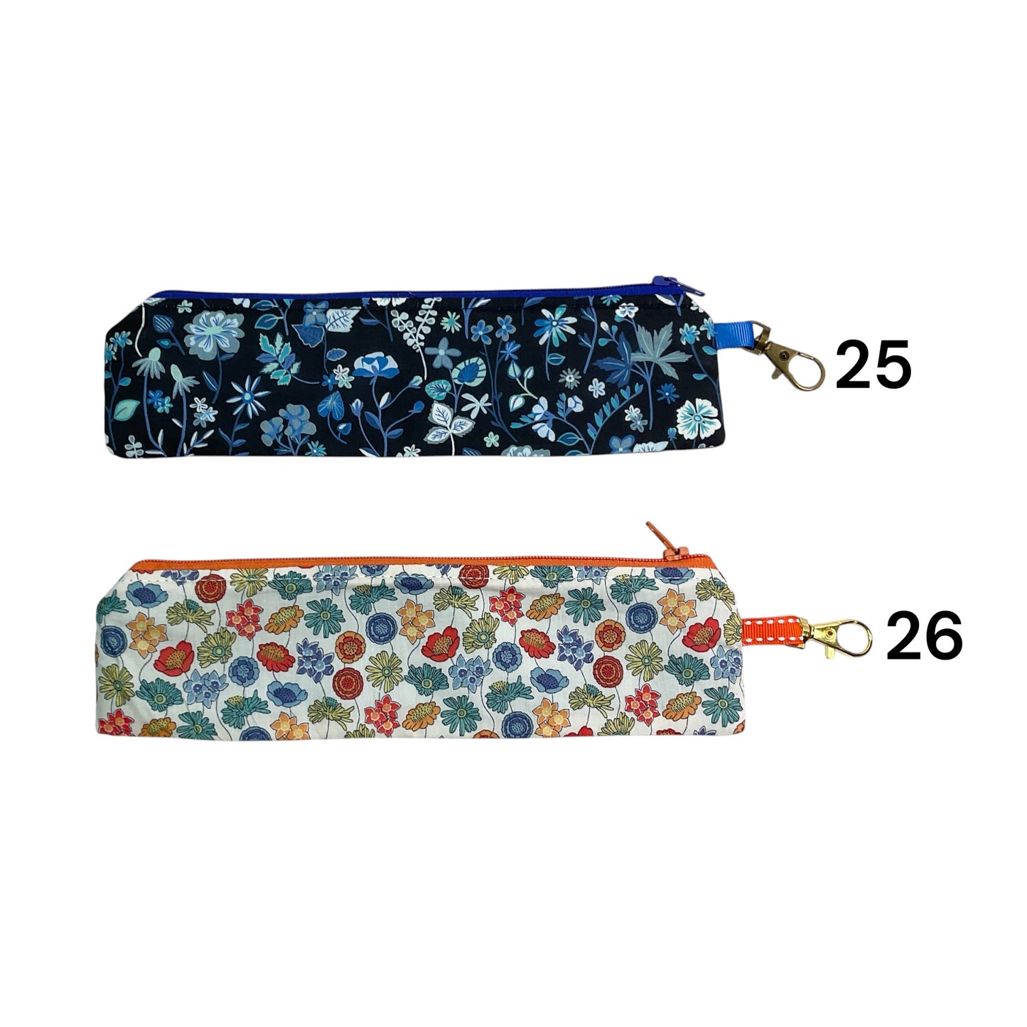Liberty fabric slim pencil case