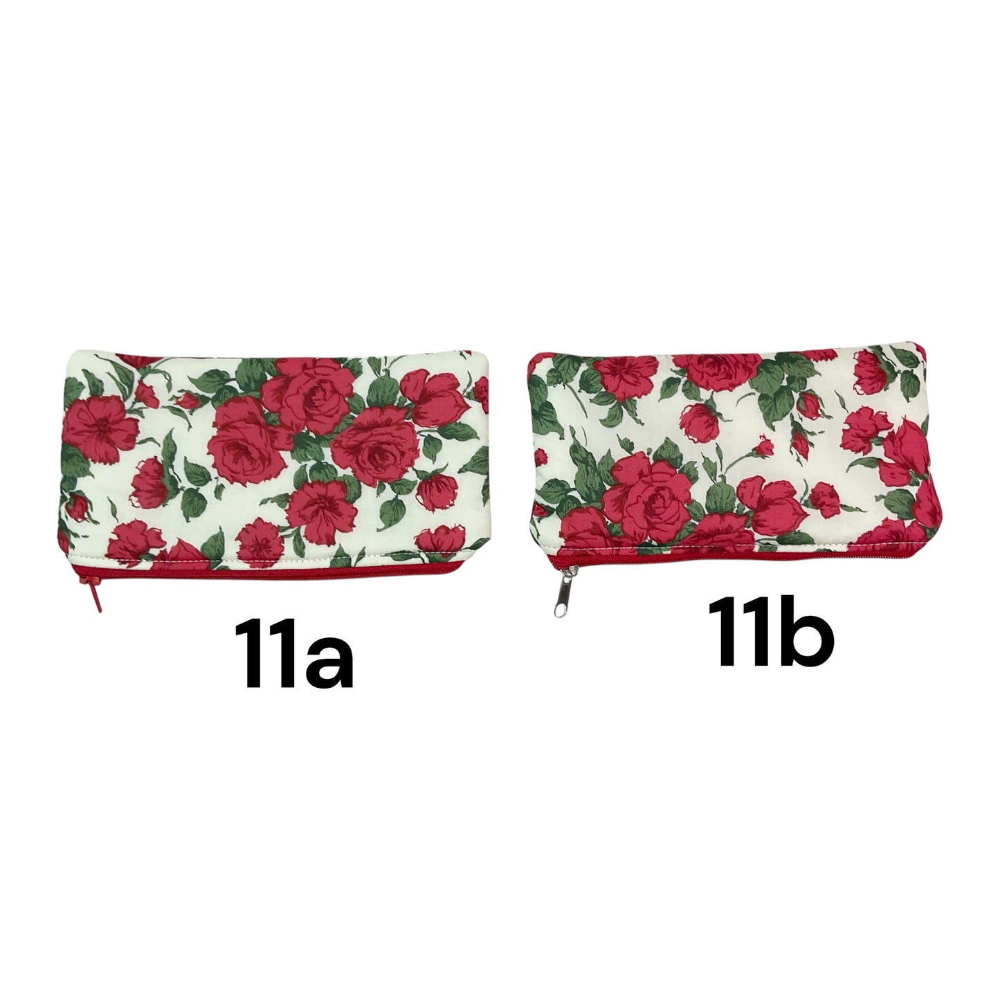 Liberty fabric floral zip case