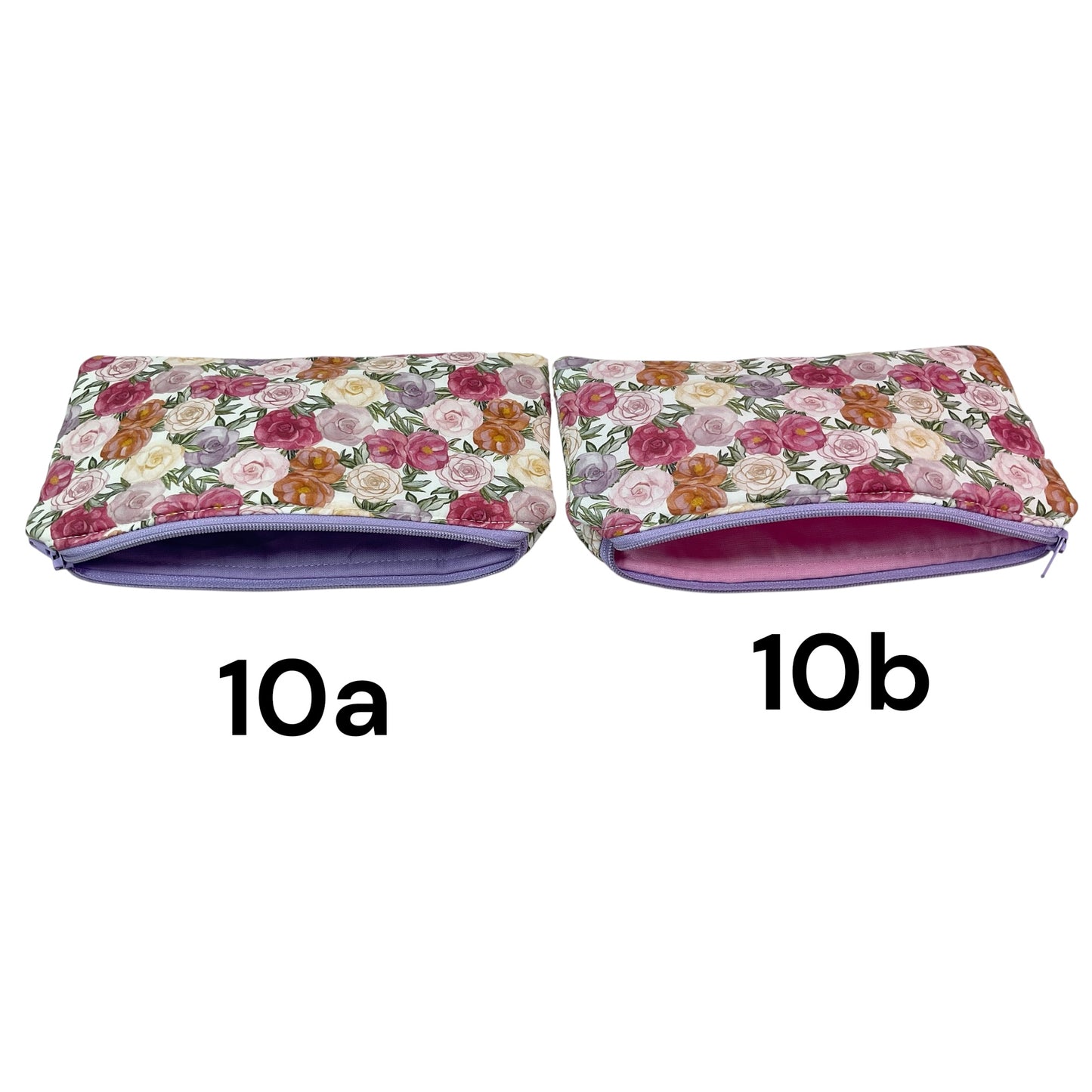 Liberty fabric floral zip case