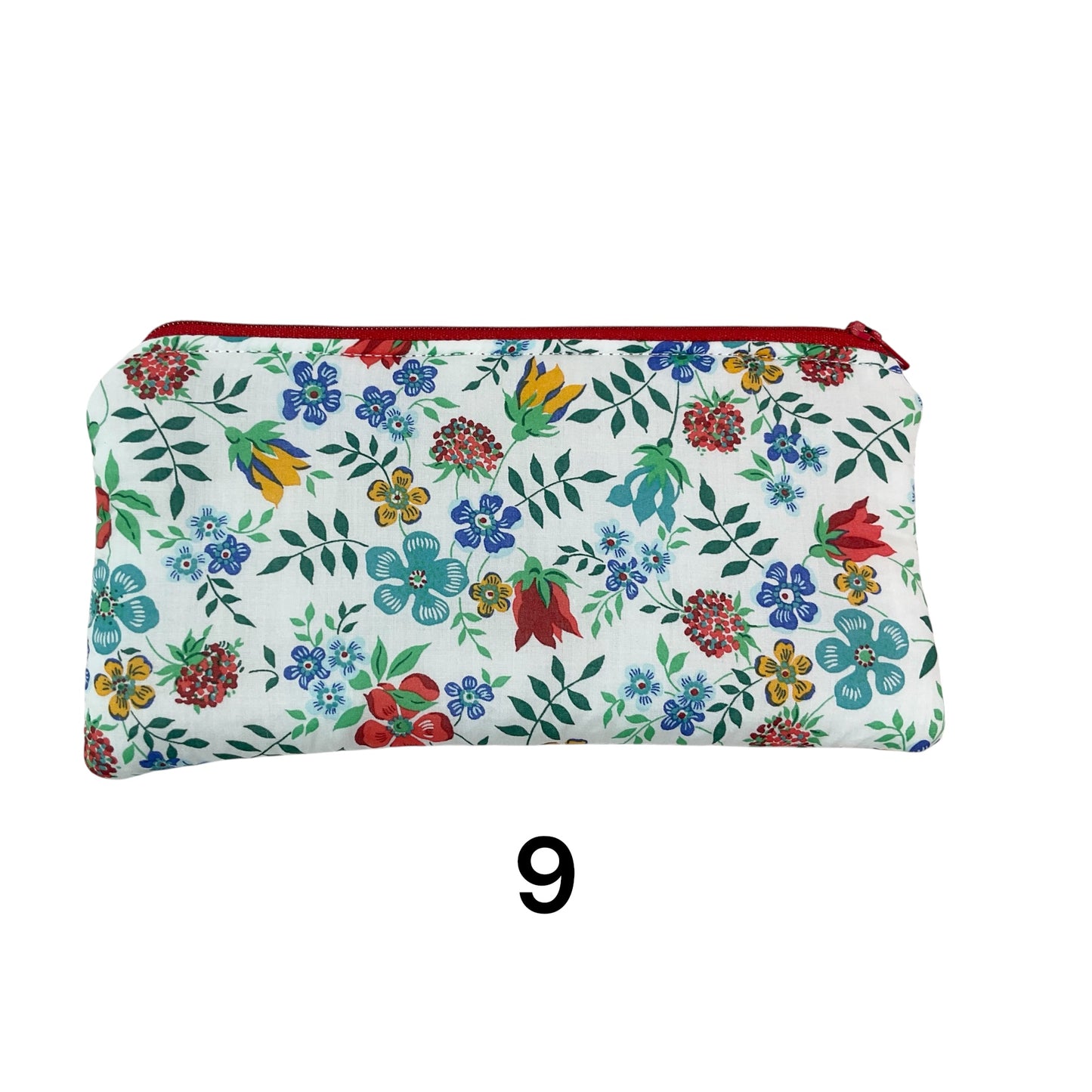 Liberty fabric floral zip case