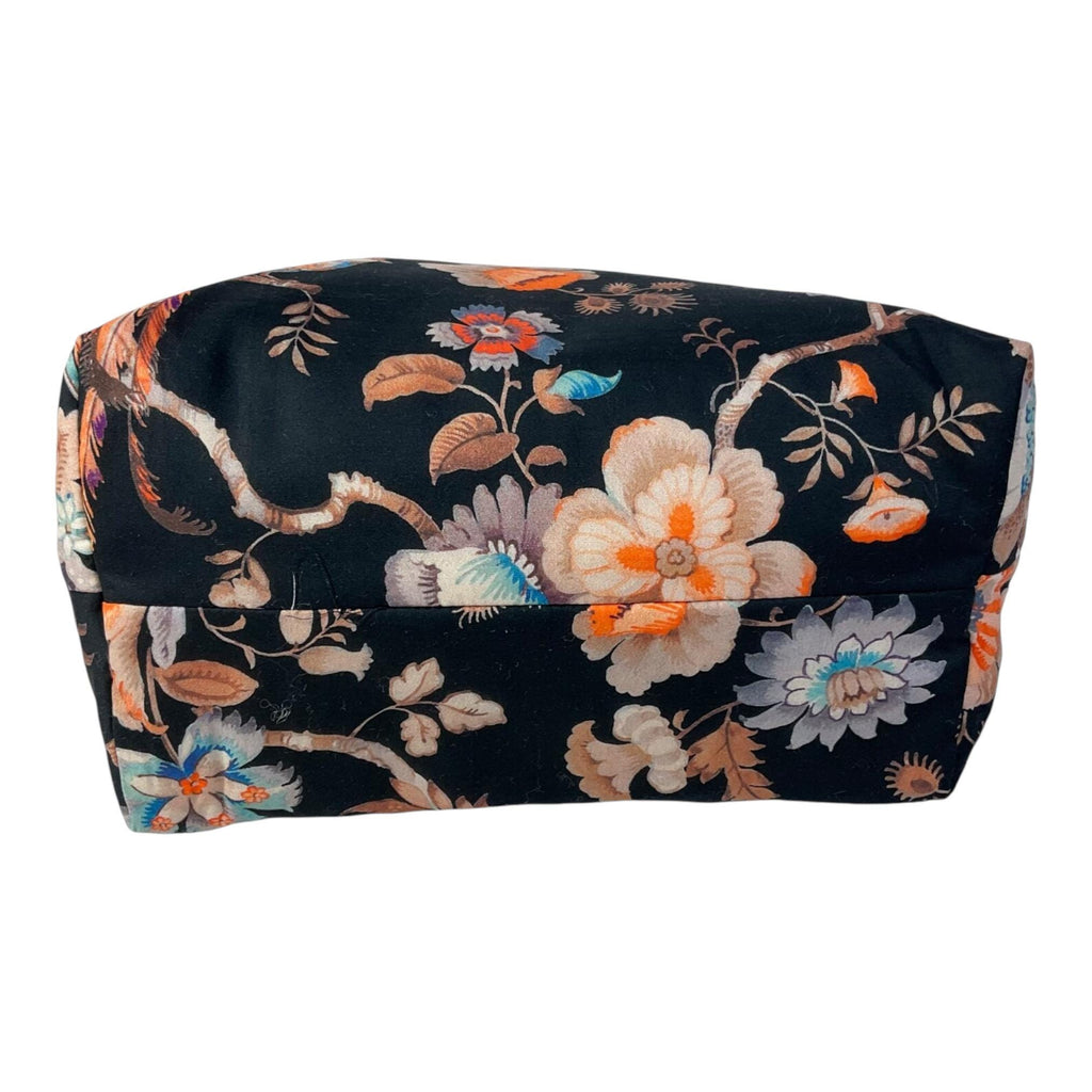 Liberty Print Toiletry Bag: Large Waterproof Floral Cosmetics Pouch