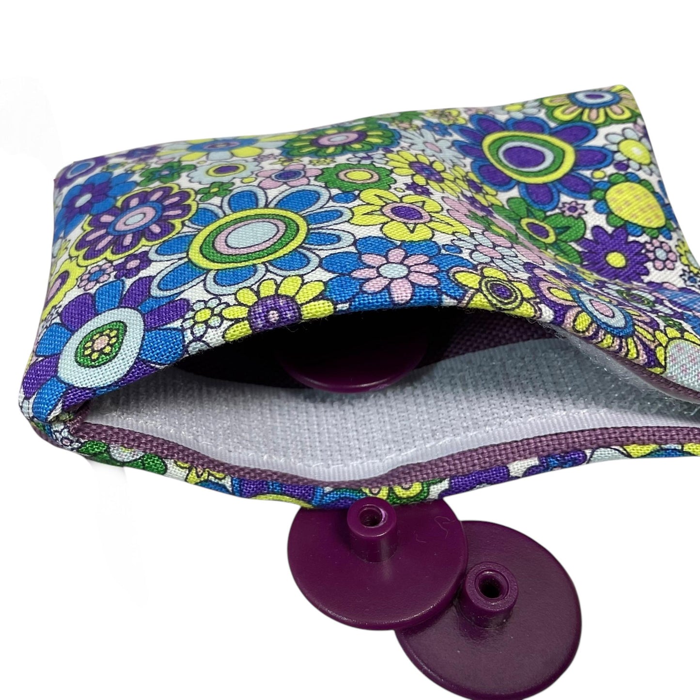 Liberty Floral fabric  interchangeable and double pointed knitting needle case