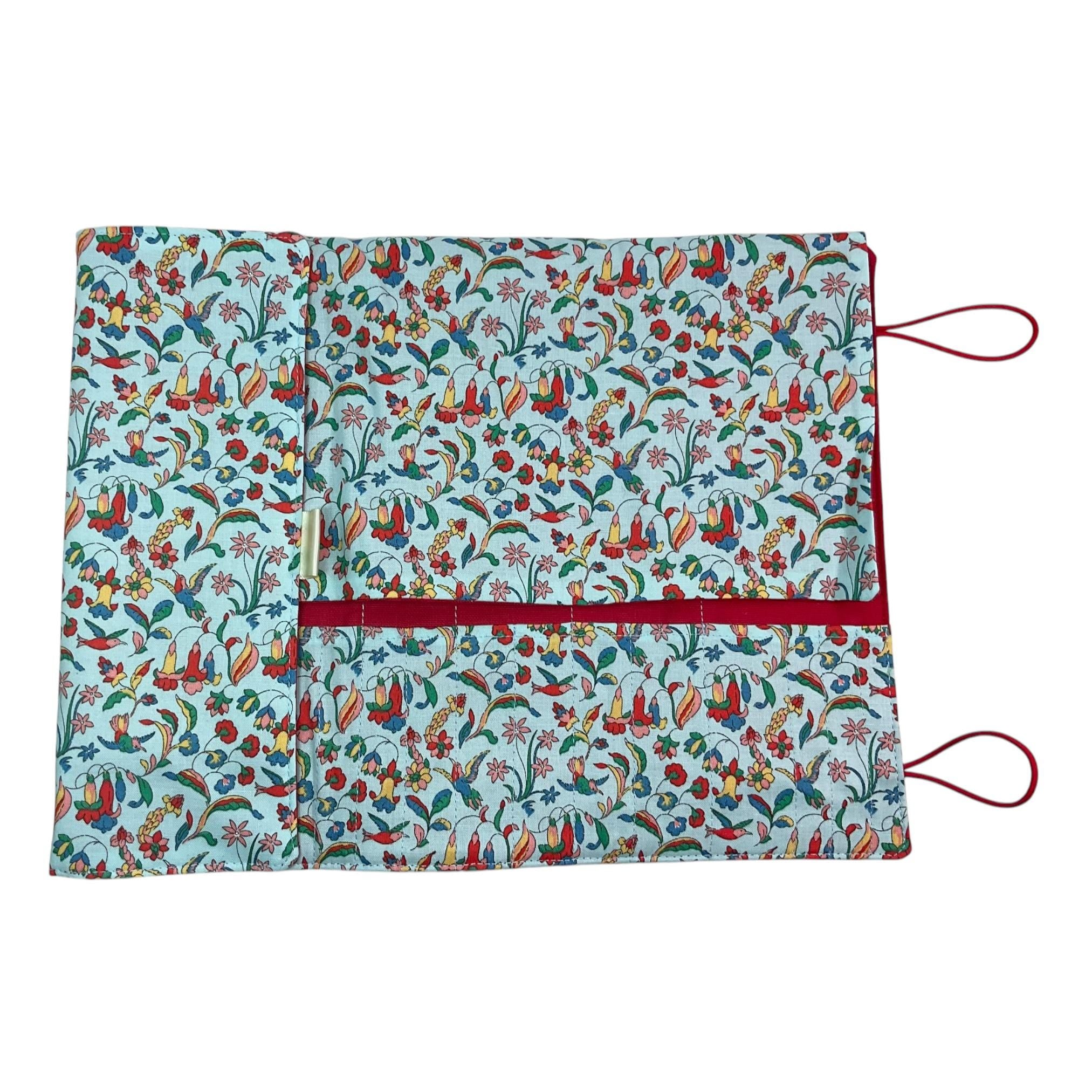 Liberty Floral Knitting Needle Case: Interchangeable & Double Pointed