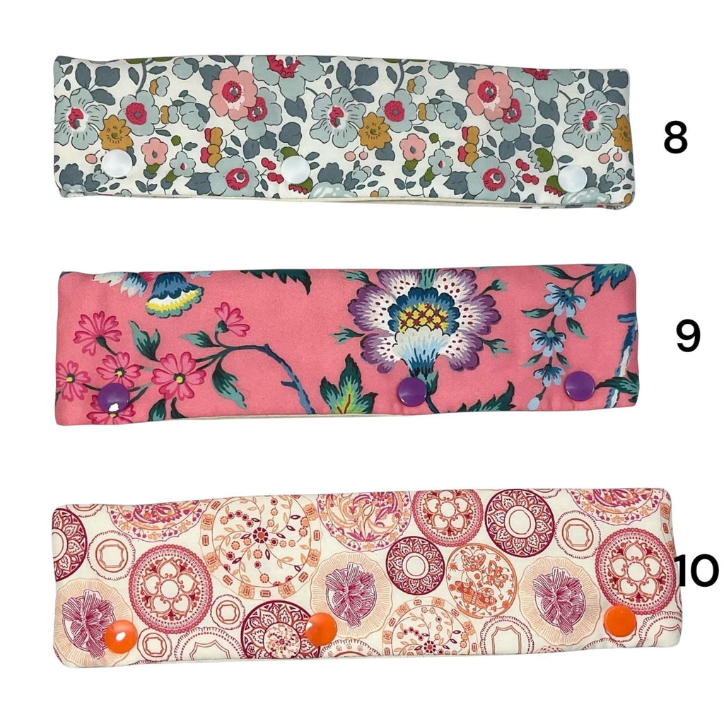 Double pointed knitting needle cosy in Liberty Fabric, sock Knitting Needle Case: Floral Project Keeper