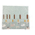 Double pointed knitting needle case with blue sheep, DPN or crochet hook case, sock knitters gift,