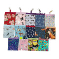 pen holder for highlighter pen clips onto neck lanyard , wide clip on pen pouch, 3 pen fabric pen case, handbag keychain pen holder