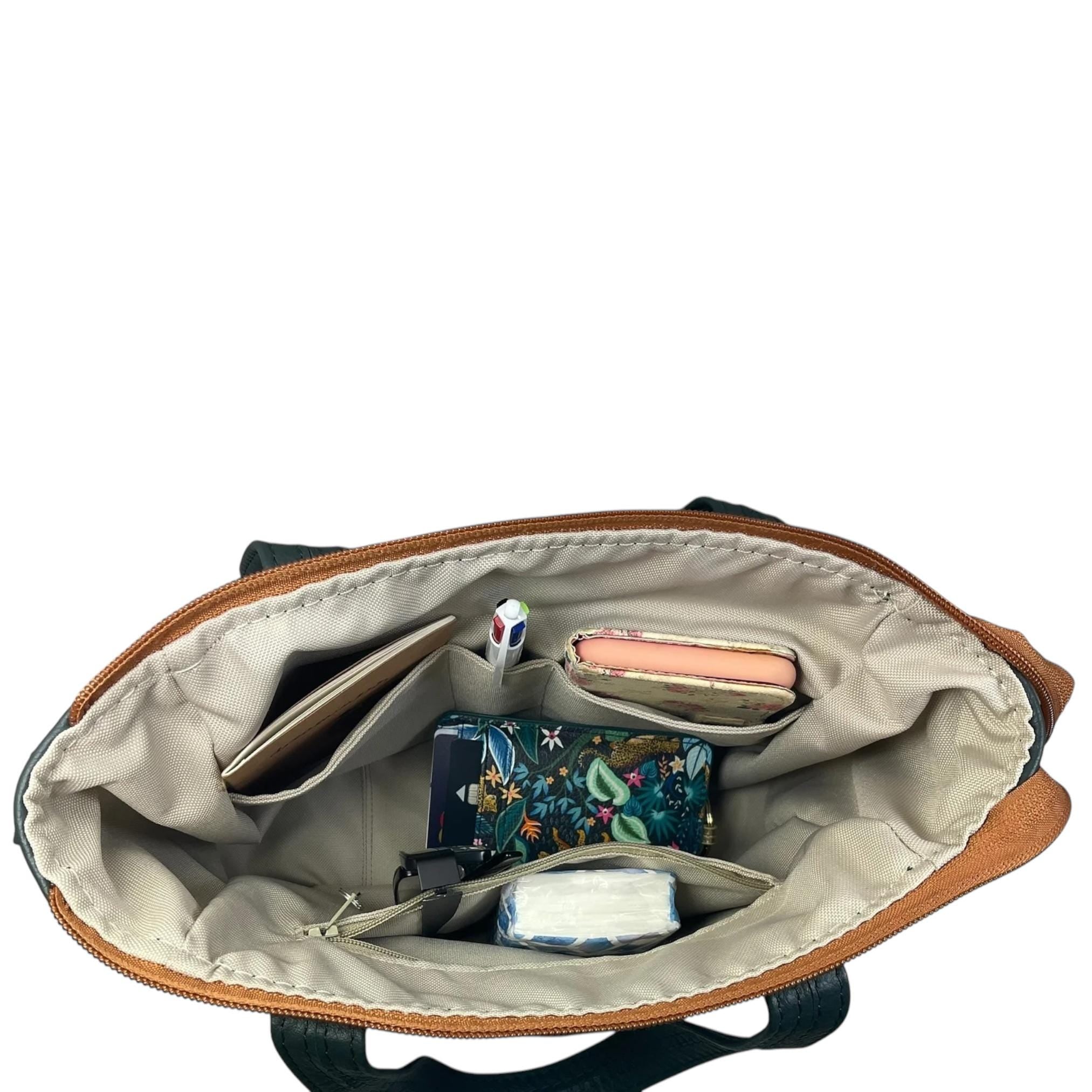 Crossbody Handbag in genuine Leather and butterfly print, unique one of a kind shoulder bag, zip pocket adjustable strap organiser