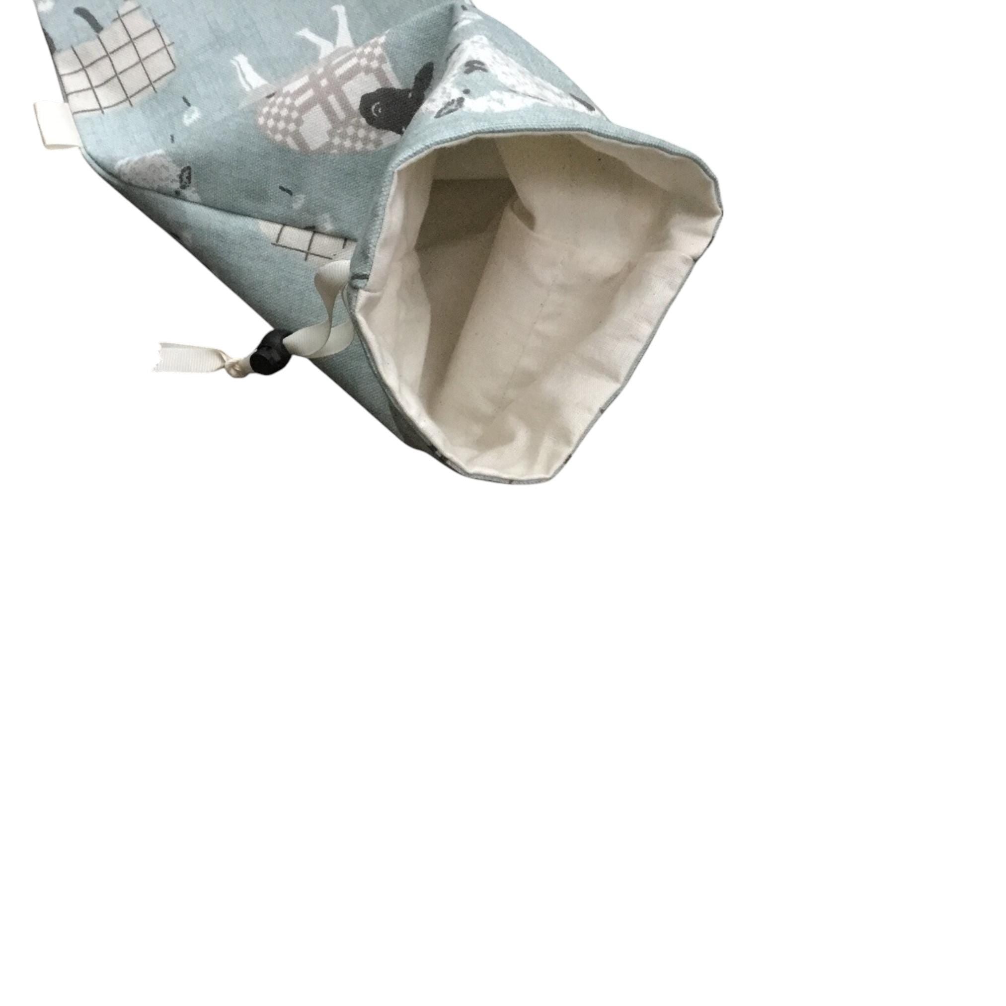 Fabric Yarn Swift Cover: Sheep, Floral, or Cat Print - Yarn Winder Sleeve