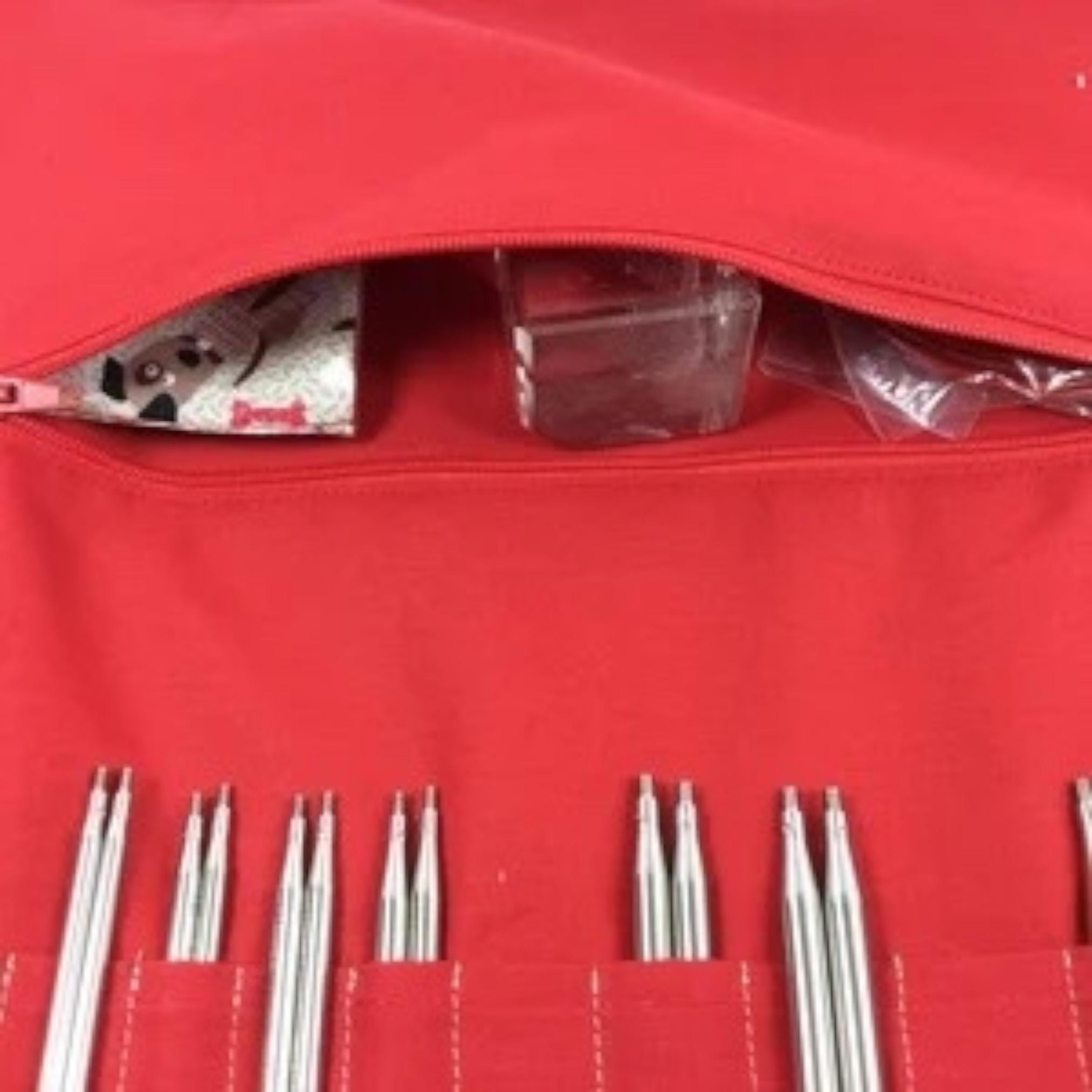 Interchangeable needle case, dogs needle case, needle organiser, addi needle case, chaigoo  case, knit pro needle case, hiya hiya case,